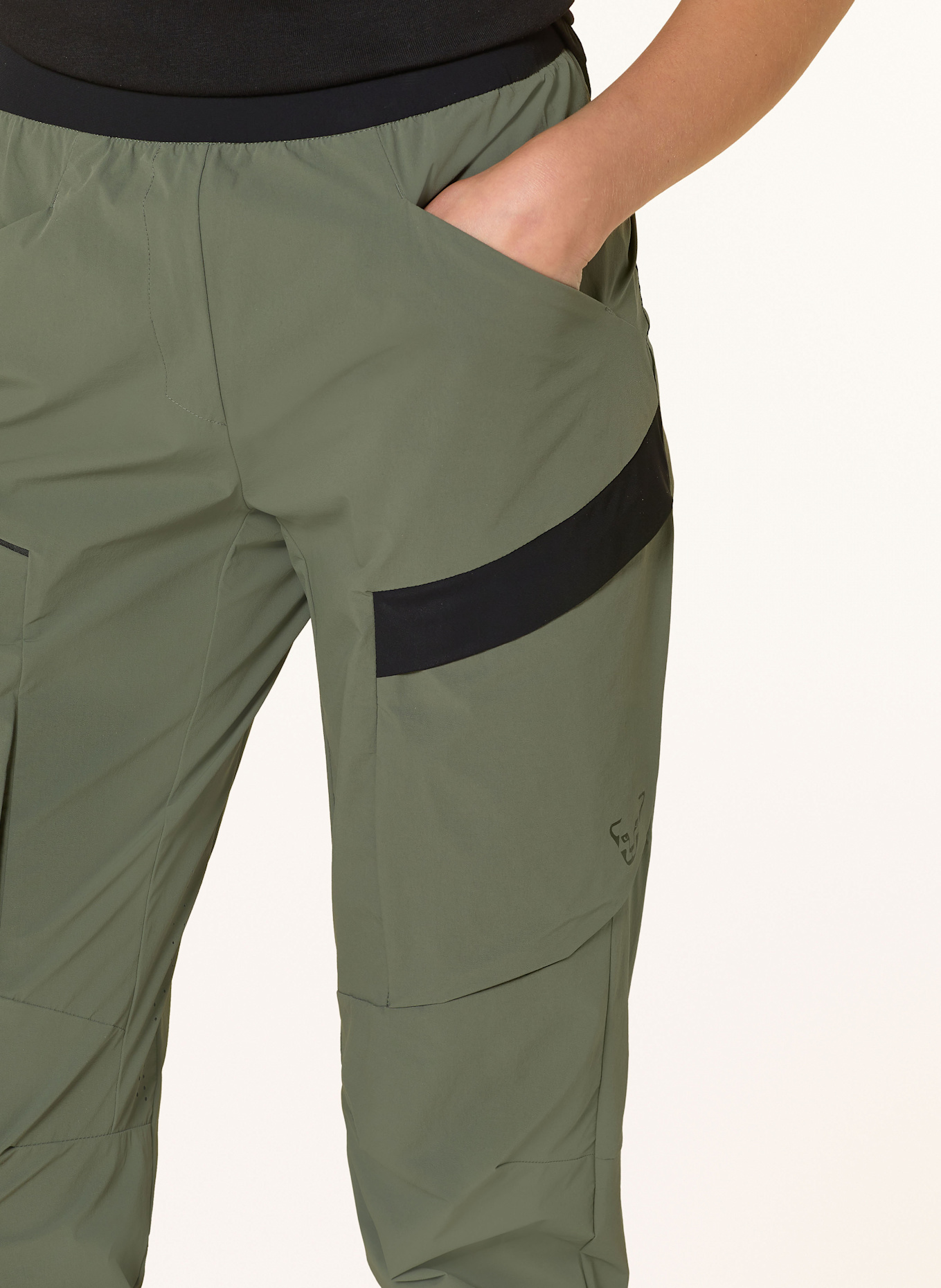 DYNAFIT TRANSALPER trekking trousers: DARK GREEN