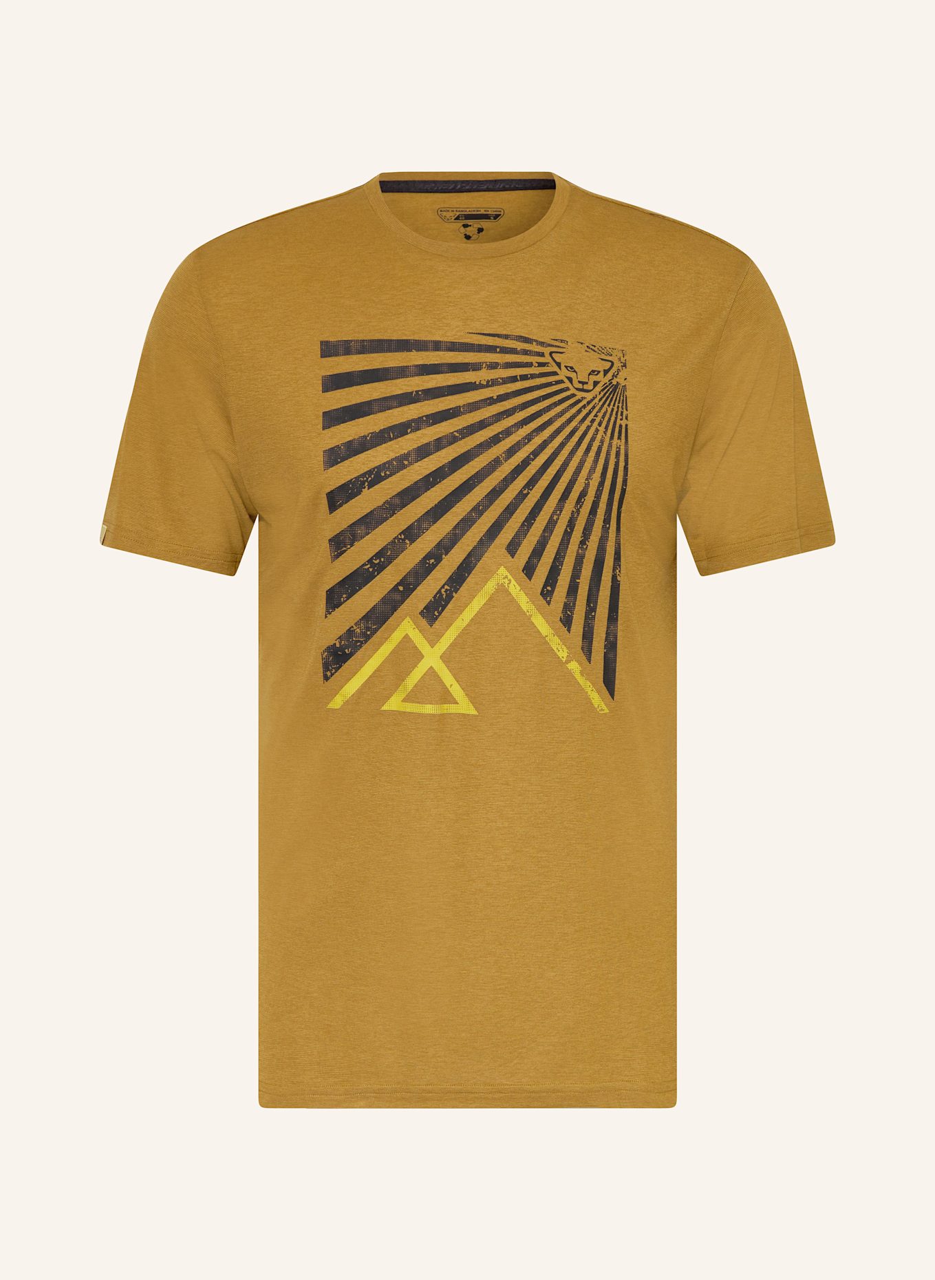 DYNAFIT T-Shirt TRANSALPER GRAPHIC: KHAKI