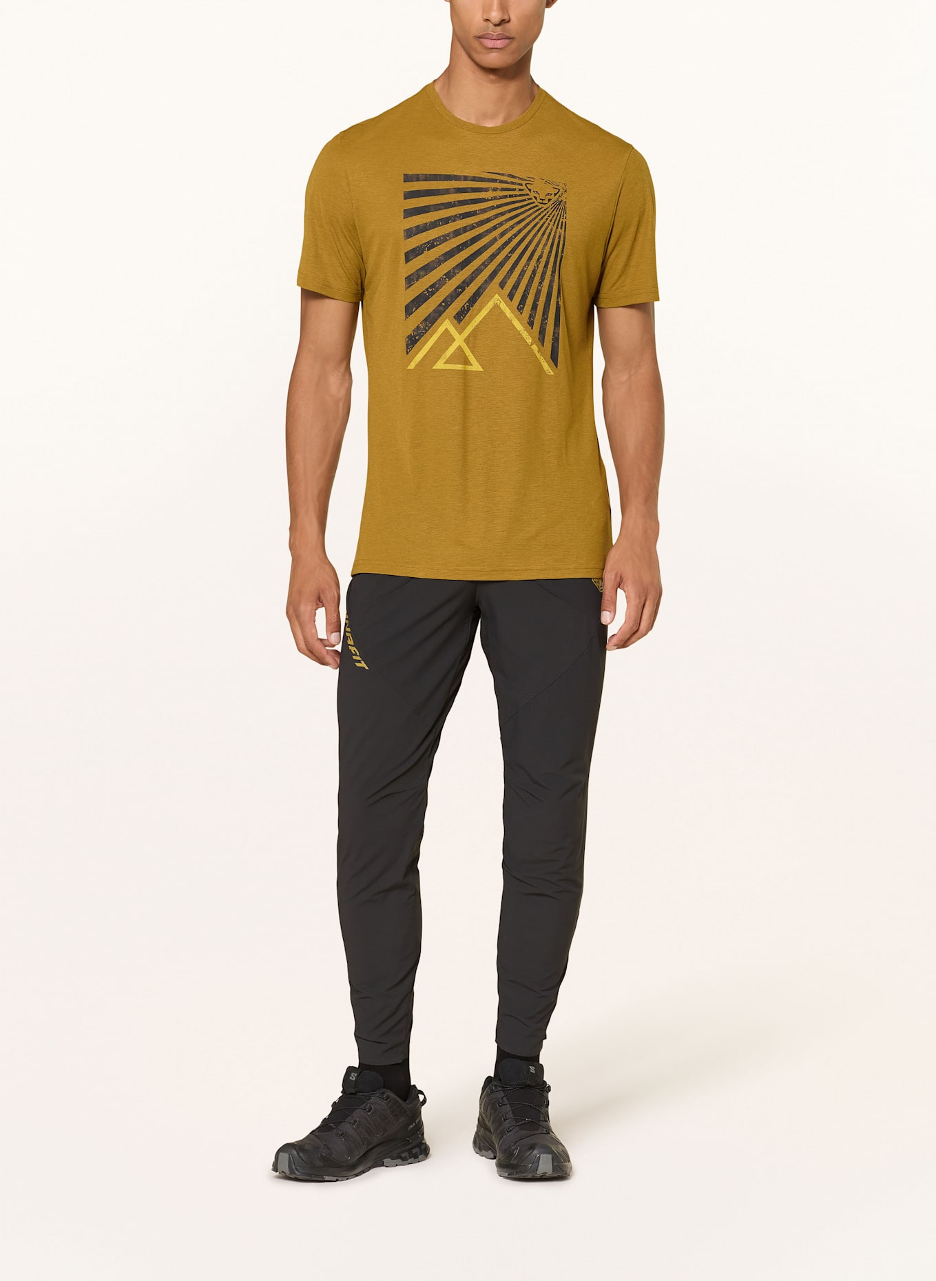 DYNAFIT T-Shirt TRANSALPER GRAPHIC: KHAKI