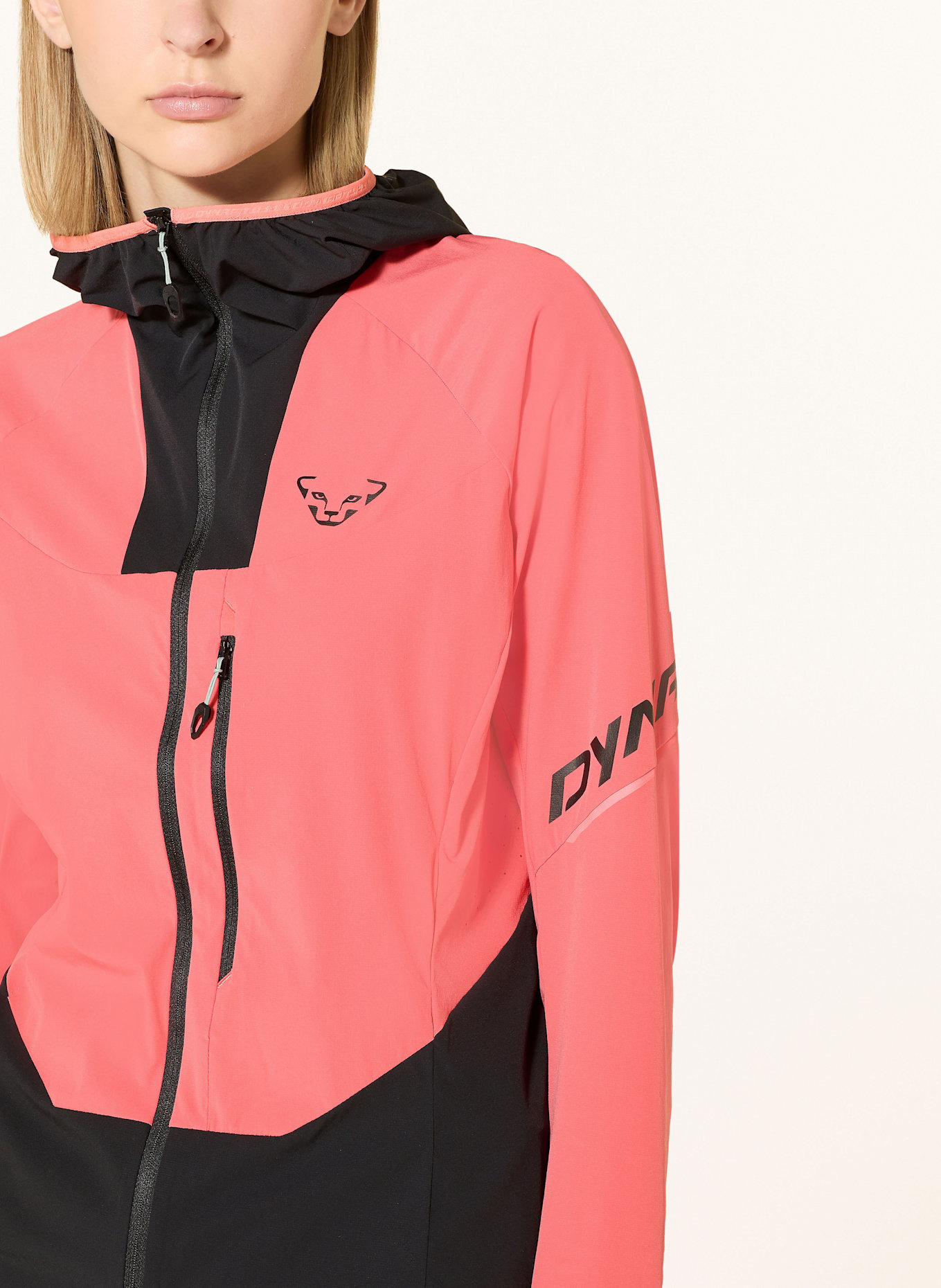 DYNAFIT Funktionsjacke TRAVERSE DST: HELLROT / SCHWARZ