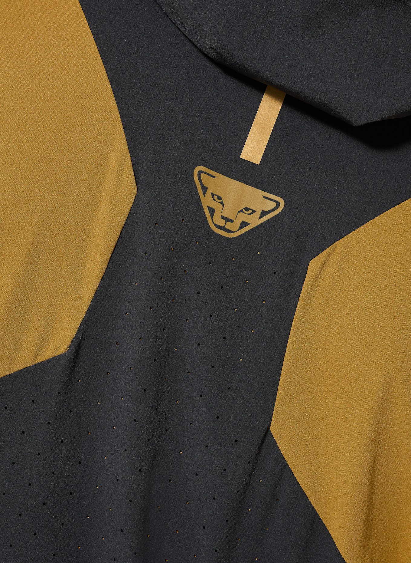 DYNAFIT Funktionsjacke TRAVERSE: DUNKELGELB / DUNKELGRAU