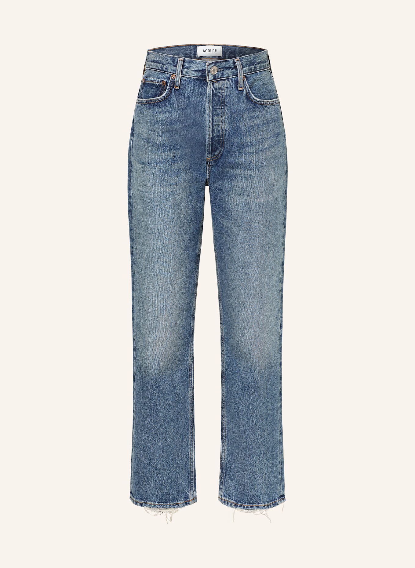 AGOLDE Straight Jeans 90'S PINCH WAIST: range dark indigo