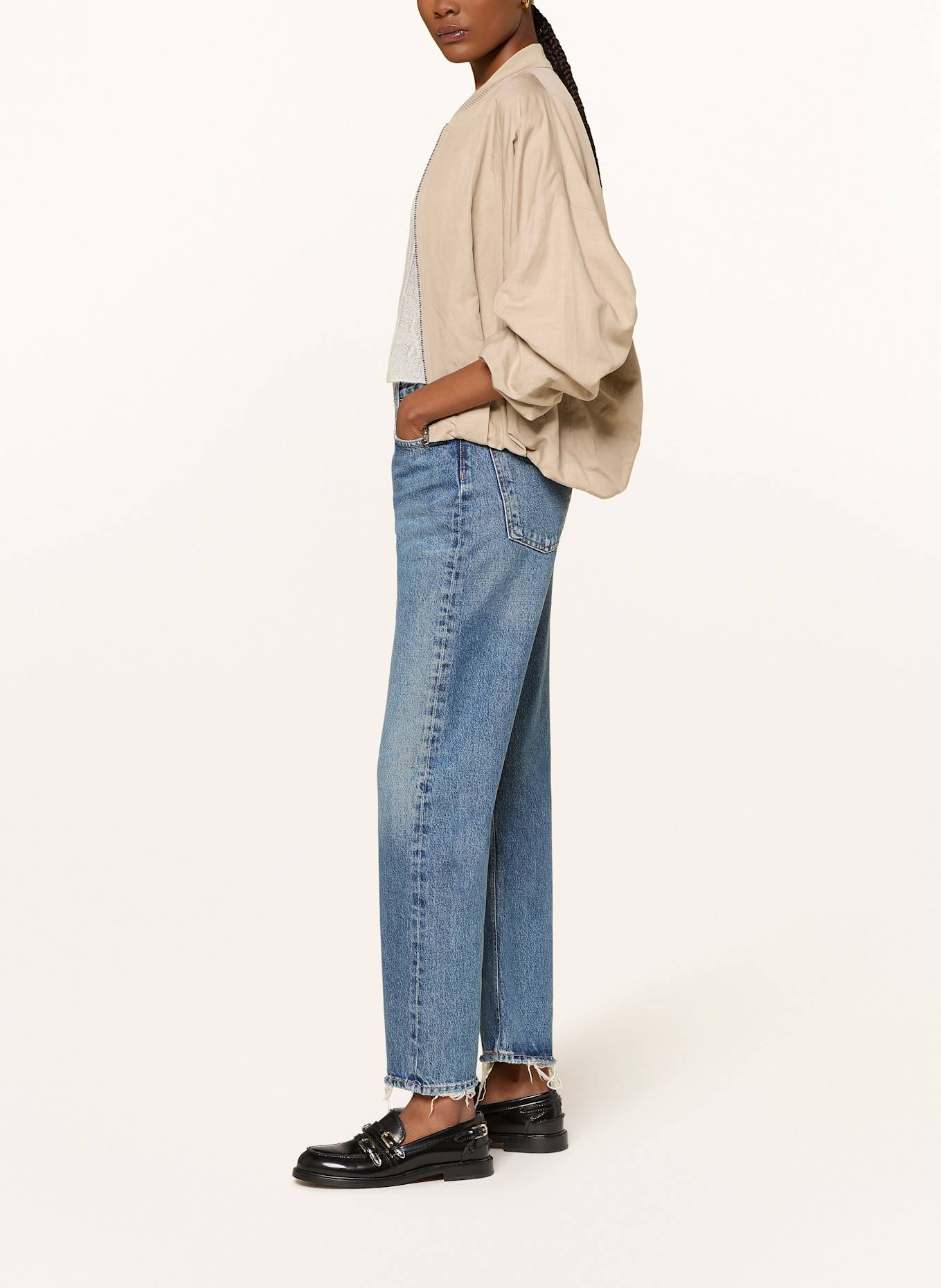 AGOLDE Straight Jeans 90'S PINCH WAIST: range dark indigo