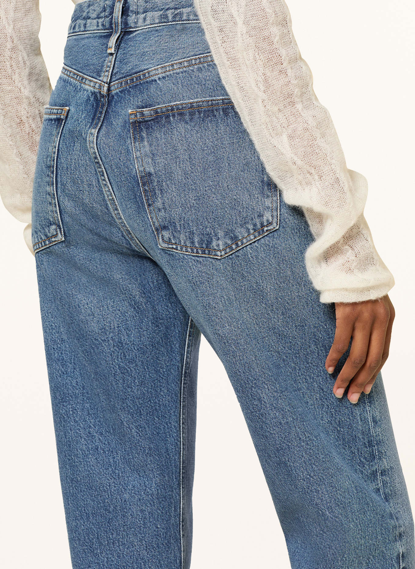 AGOLDE Straight Jeans 90'S PINCH WAIST: range dark indigo