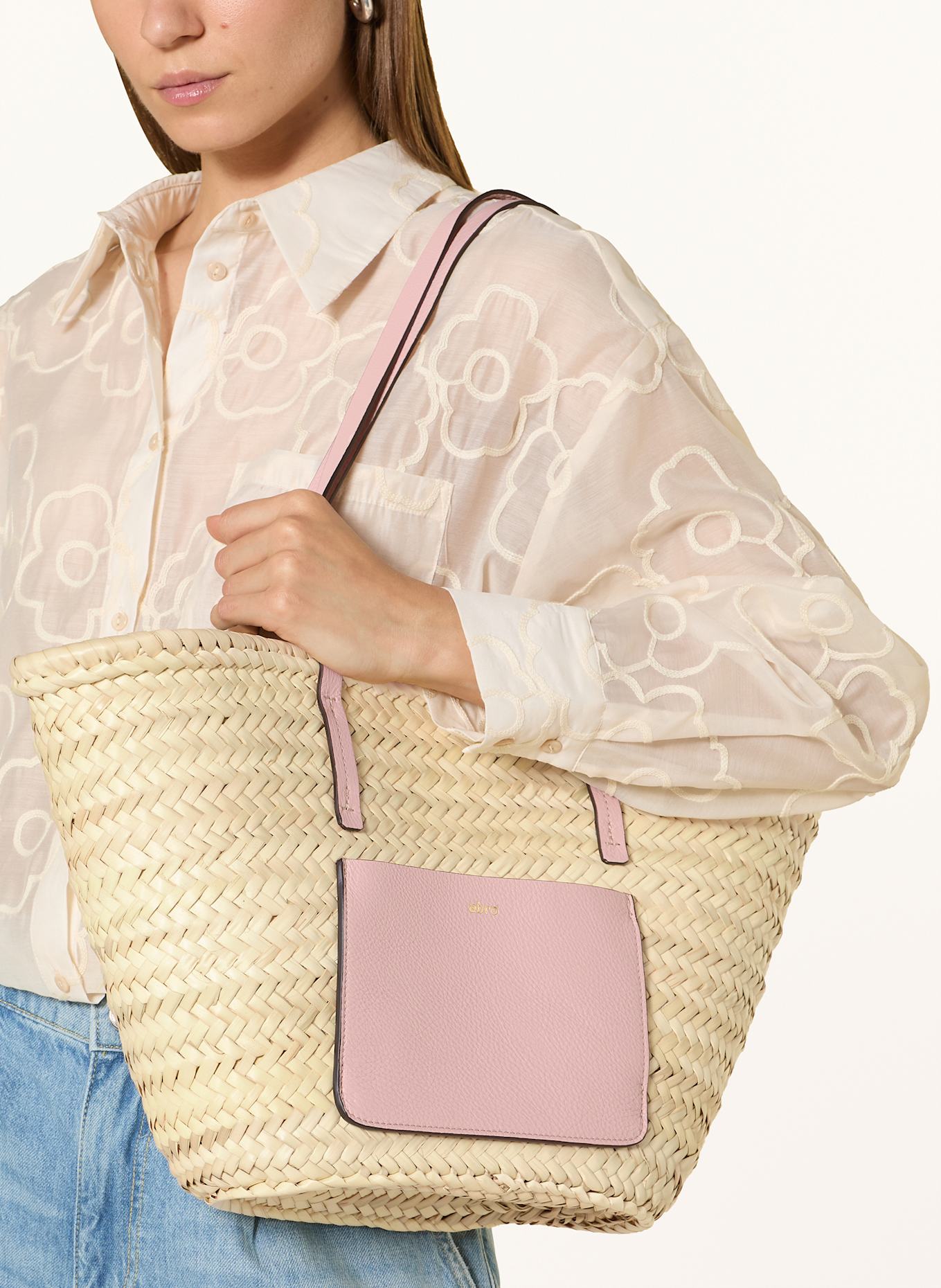 abro Shopper GEMMA MEDIUM: ROSA