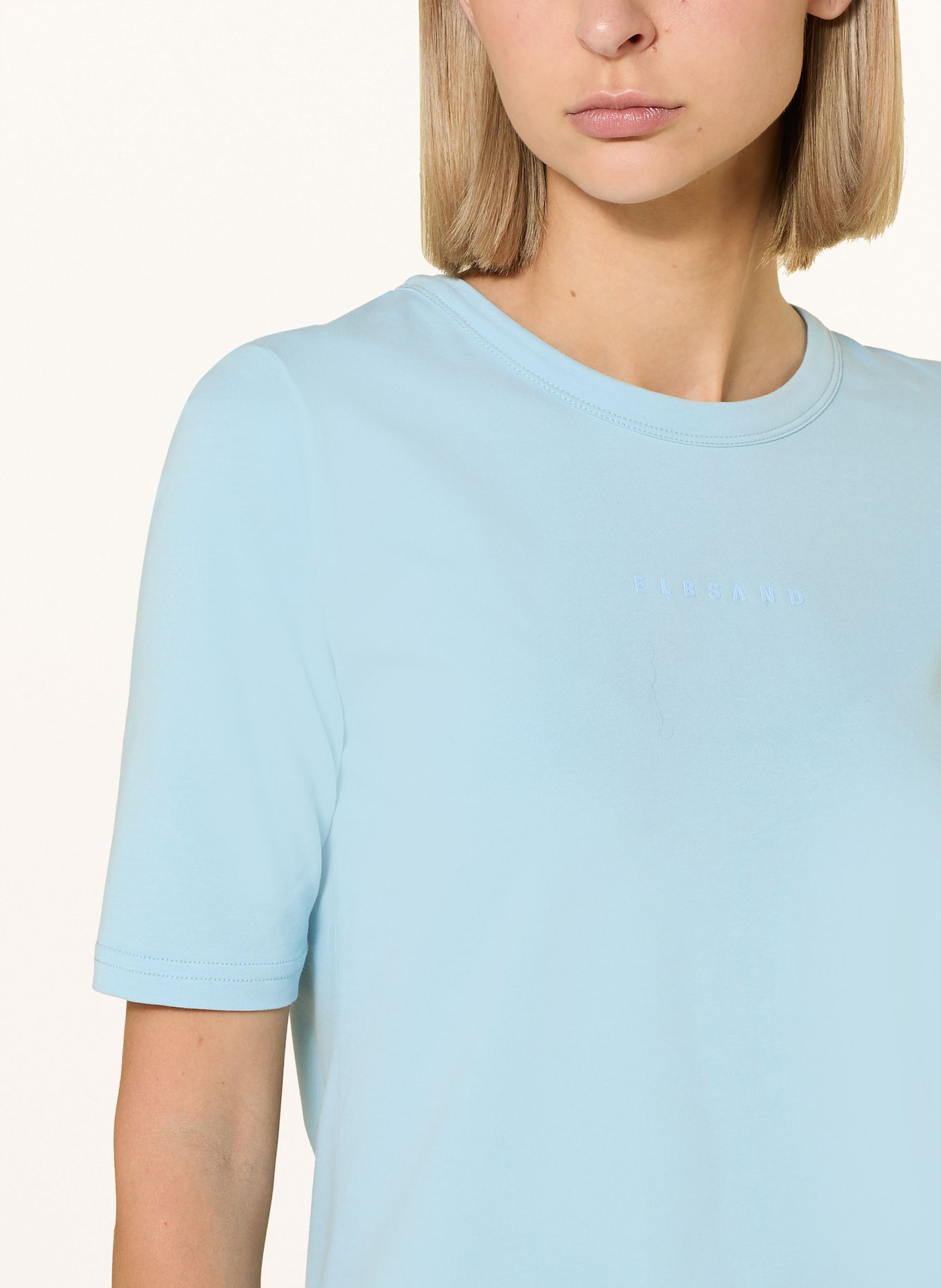 ELBSAND T-Shirt SIVA: HELLBLAU