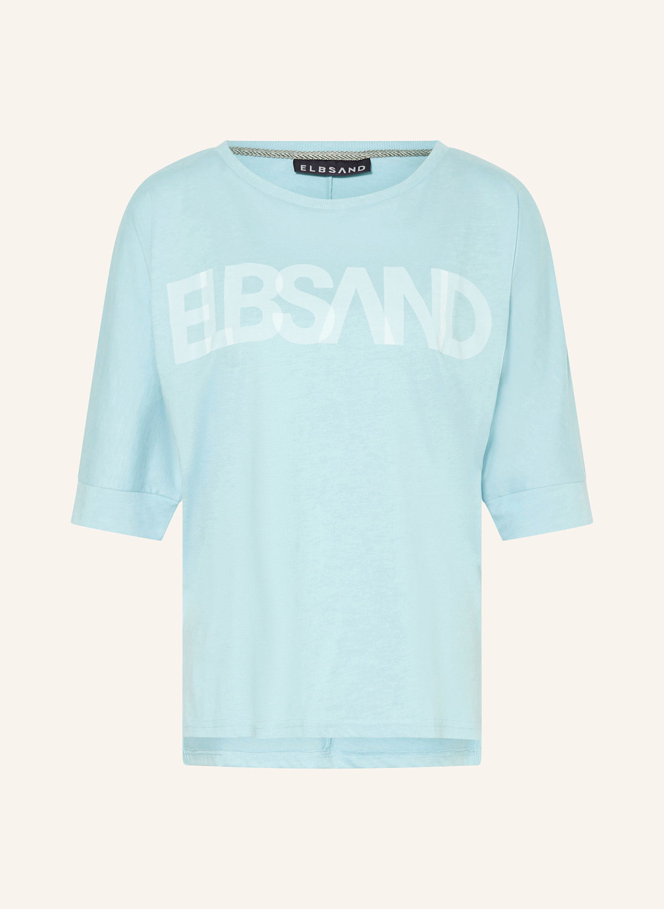 ELBSAND Shirt IMANI mit 3/4-Arm: HELLBLAU