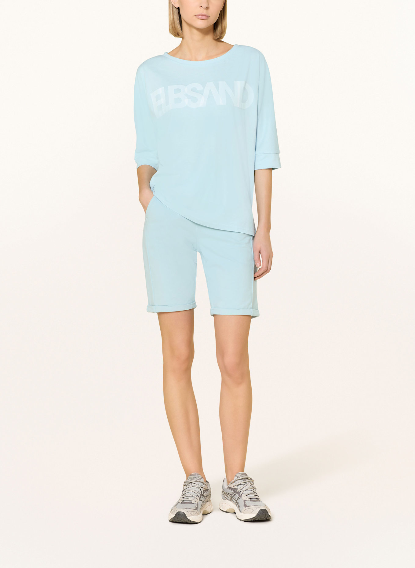 ELBSAND Sweatshorts BRINJANA: HELLBLAU
