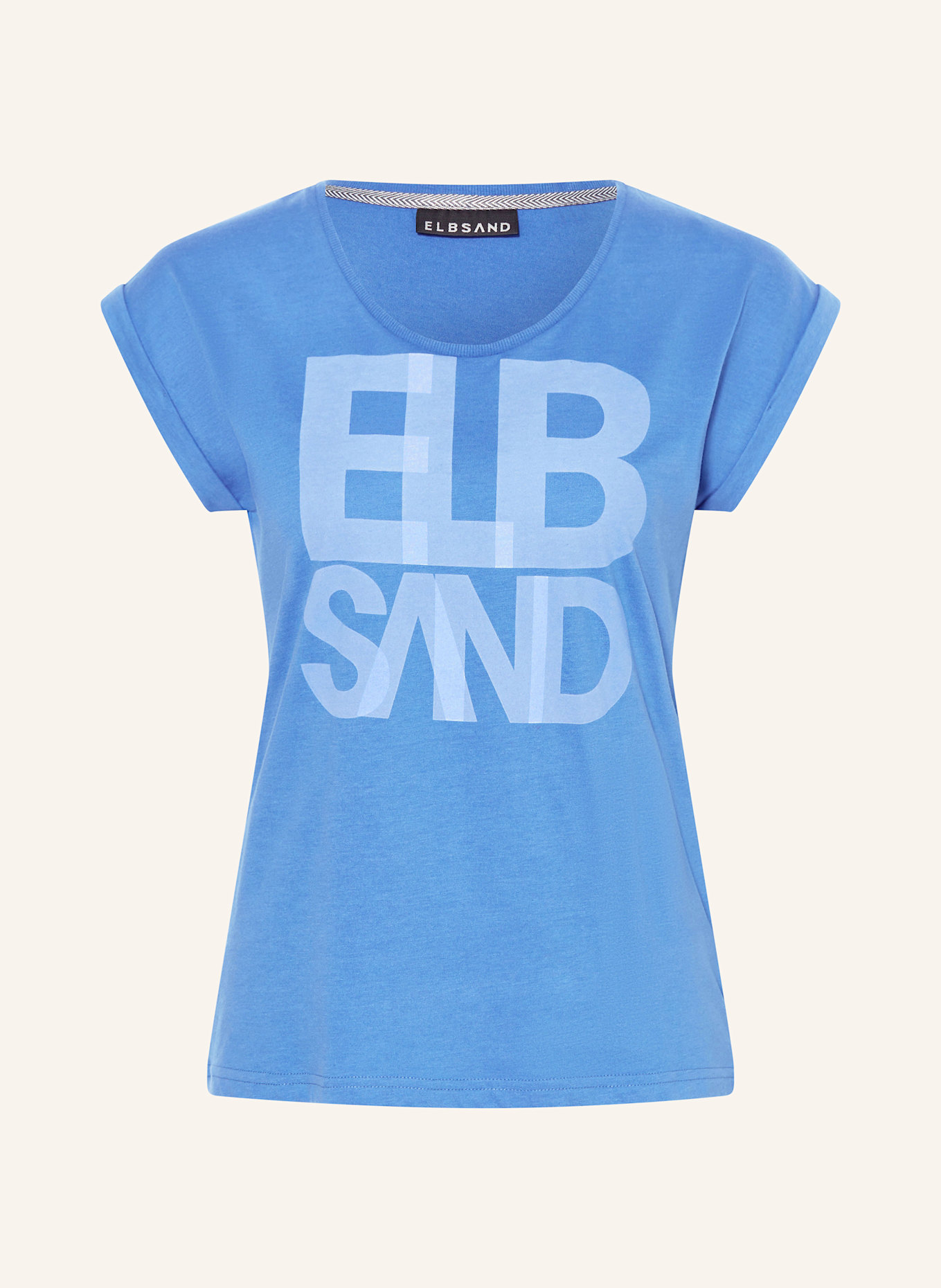 ELBSAND T-Shirt ELDIS: BLAU