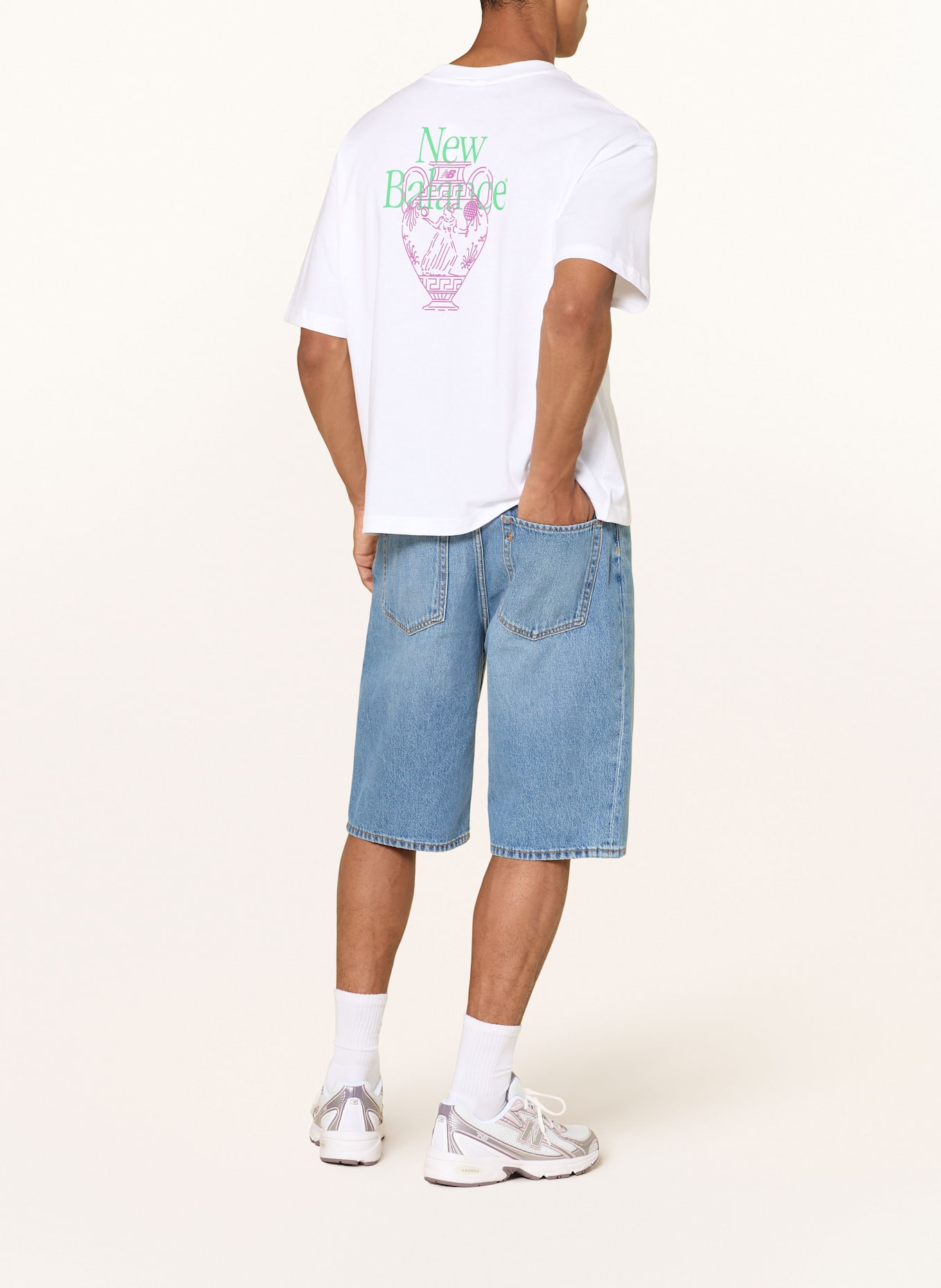 new balance T-shirt: BIAŁY