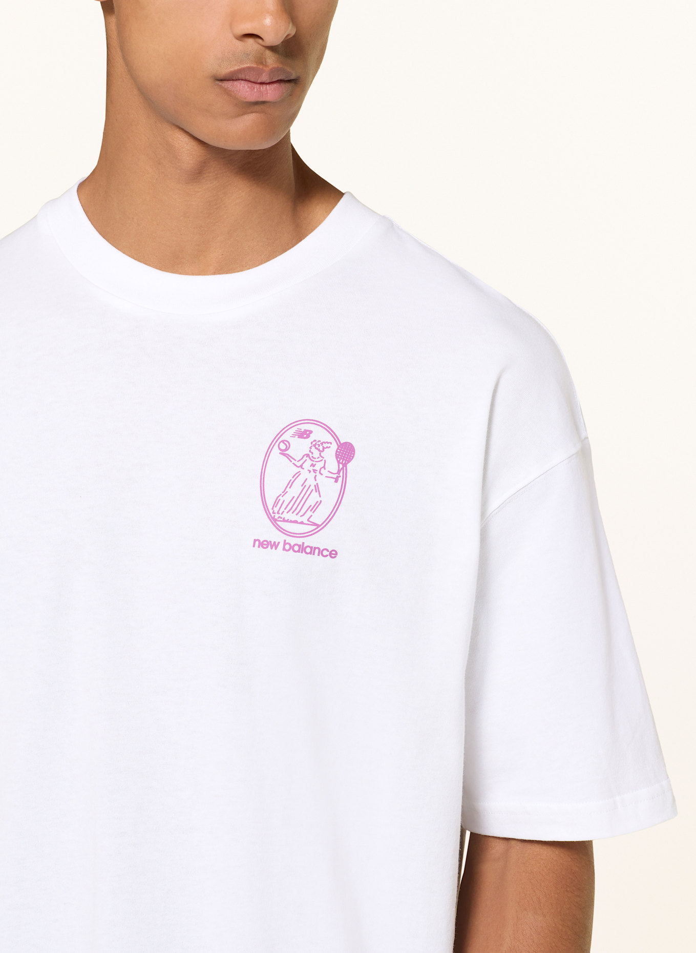 new balance T-shirt: BIAŁY