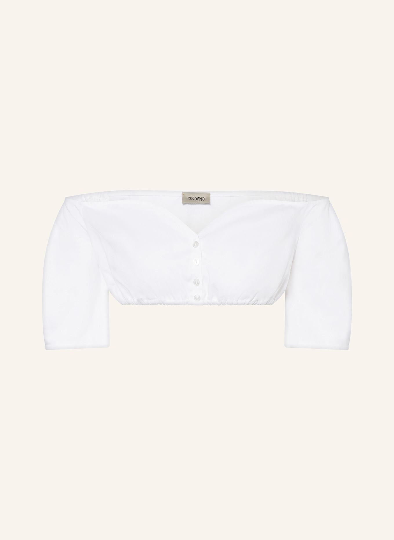 CocoVero Dirndlbluse CLEO: WEISS
