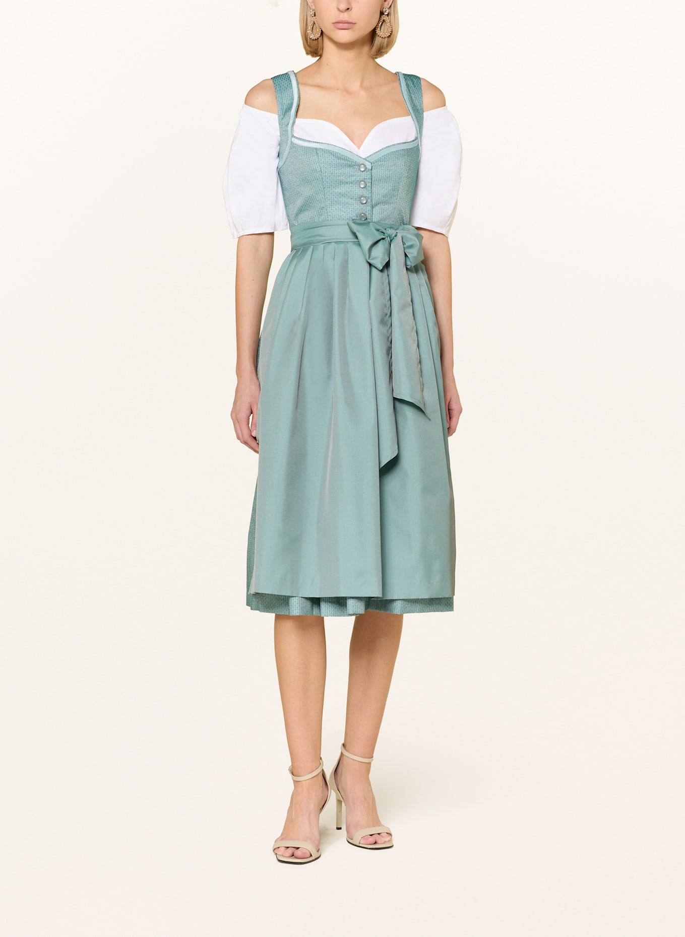 CocoVero Dirndlbluse CLEO: WEISS