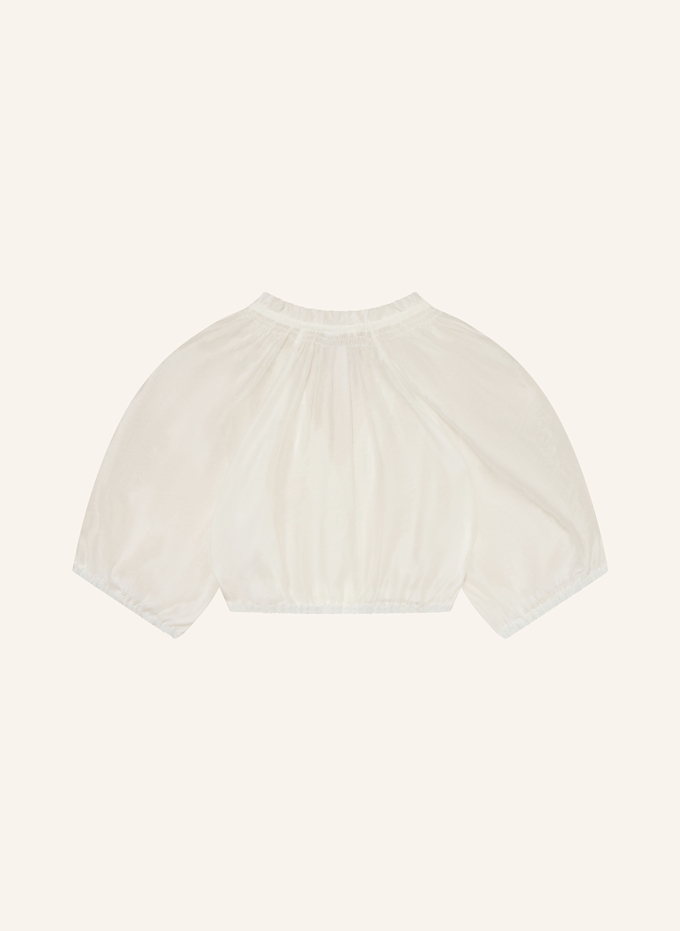 Hammerschmid Dirndl blouse ANGELA with ruffles: WHITE