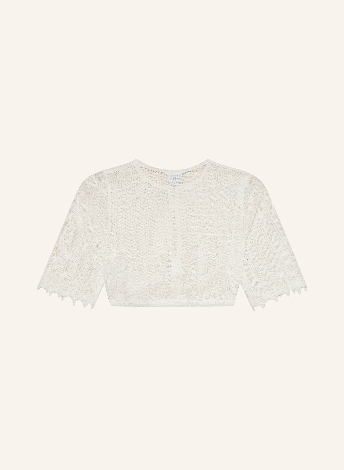 Hammerschmid Dirndlbluse CLARA aus Spitze: ECRU