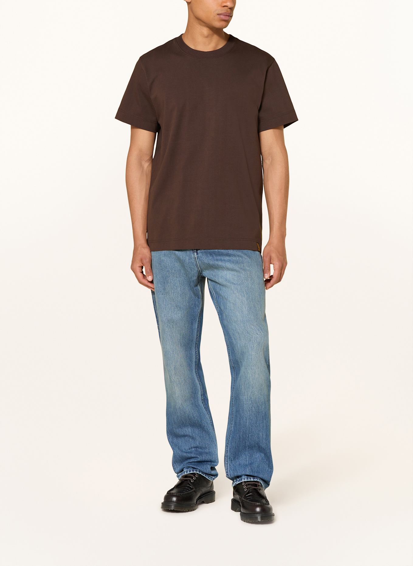 G-Star Oversized-Shirt ESSENTIAL: DUNKELBRAUN