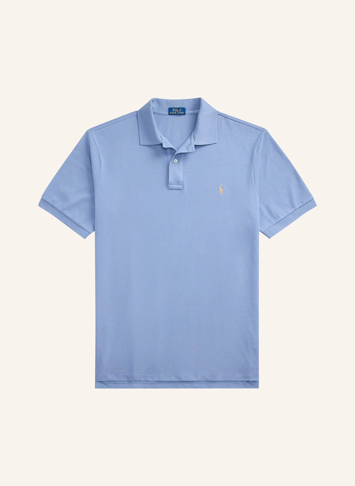 POLO RALPH LAUREN Big & Tall Piqué-Poloshirt: BLAU