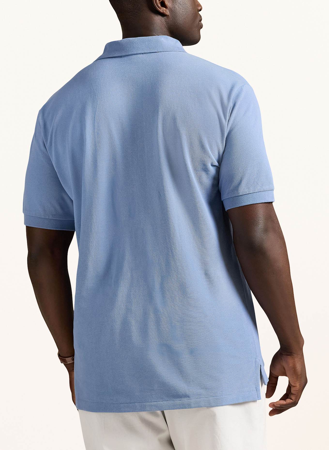 POLO RALPH LAUREN Big & Tall Piqué-Poloshirt: BLAU