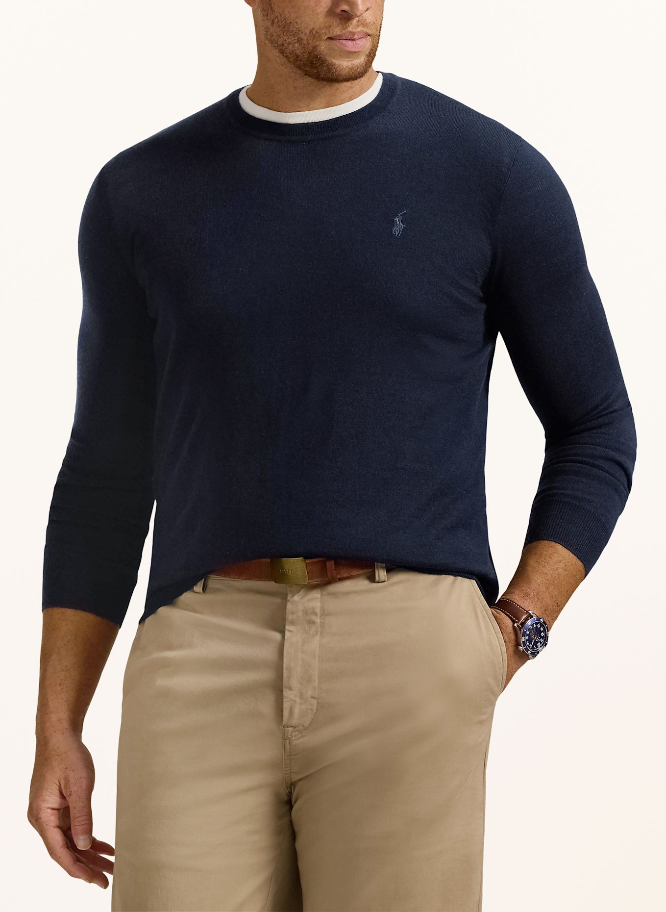 POLO RALPH LAUREN Big & Tall Pullover: DUNKELBLAU