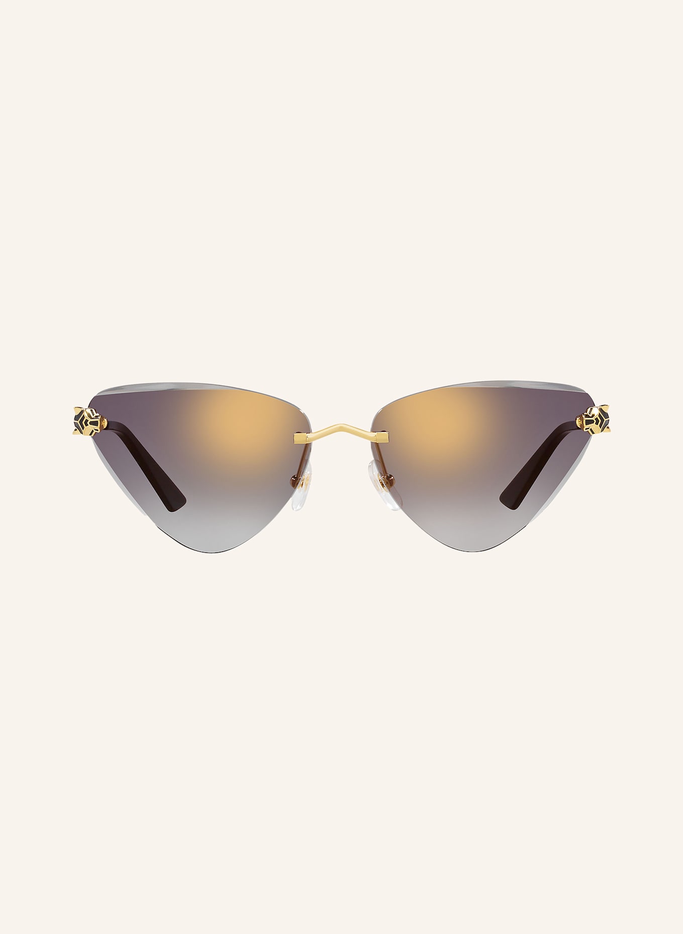 Cartier Sunglasses CT0399S: 2300L1 - GOLD/ GRAY GRADIENT
