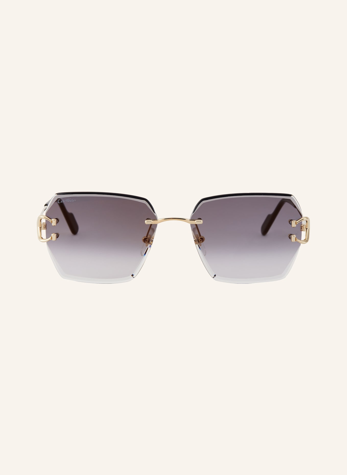 Cartier Sonnenbrille 6L001728: 2300L1 - GOLD/ BRAUN