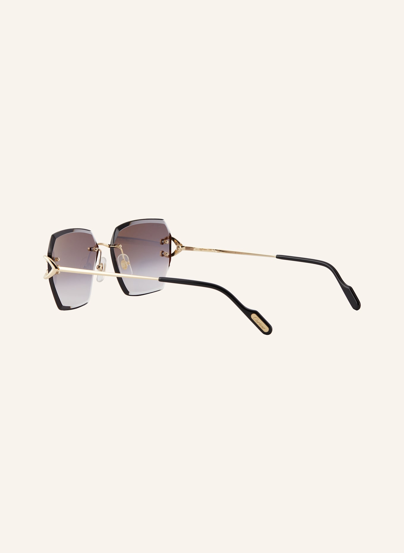 Cartier Sonnenbrille 6L001728: 2300L1 - GOLD/ BRAUN