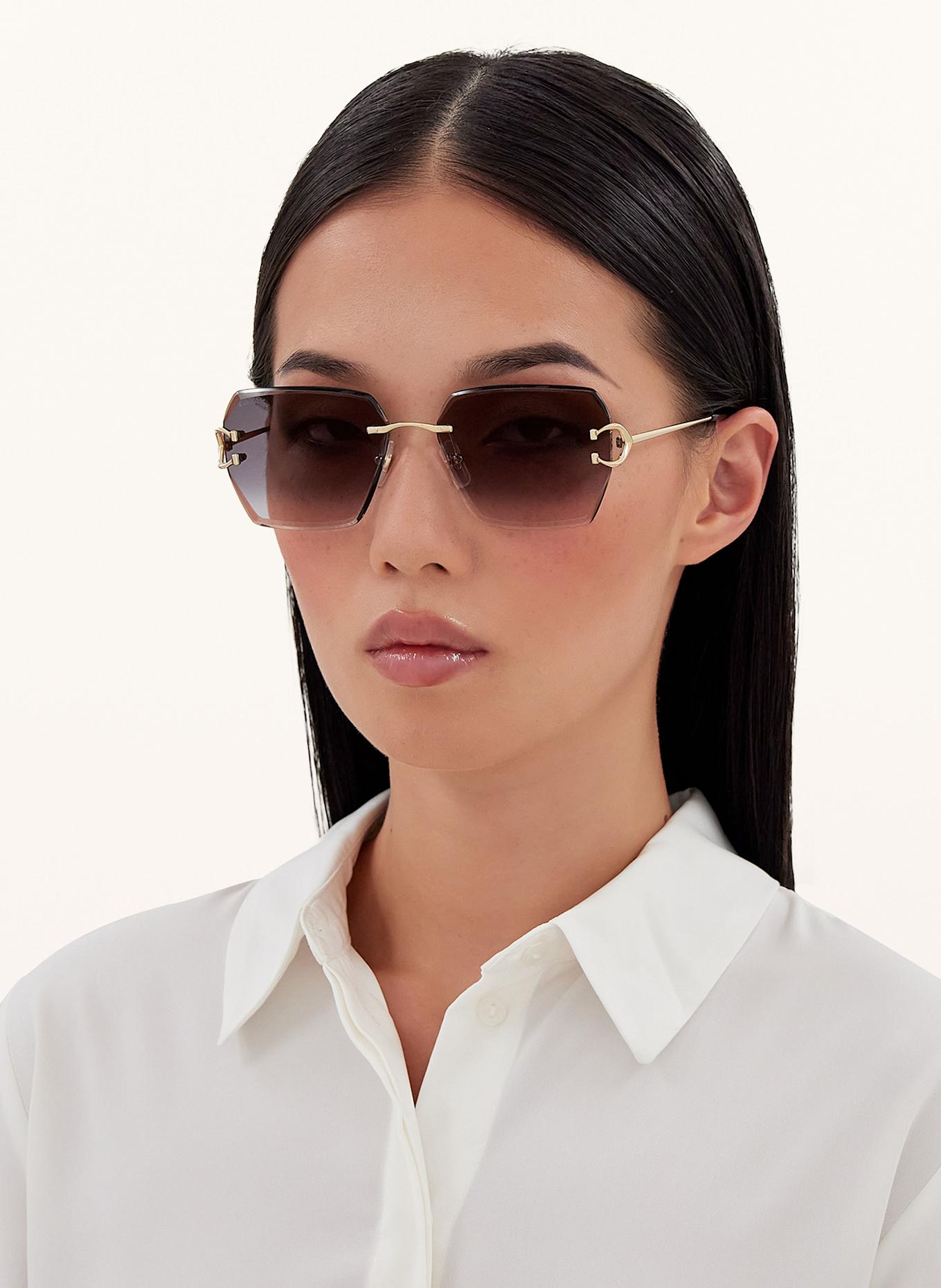 Cartier Sonnenbrille 6L001728: 2300L1 - GOLD/ BRAUN