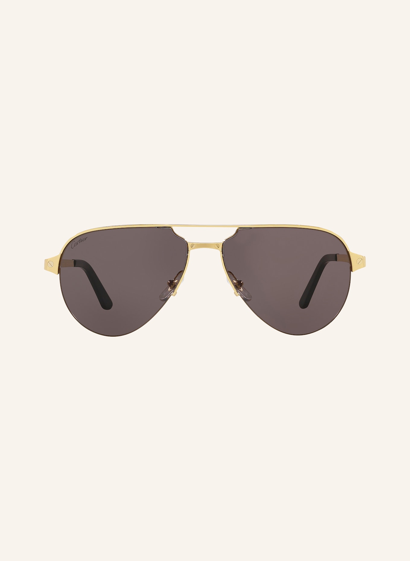 Cartier Sonnenbrille CT0386S: 2300L1 - GOLD/ GRAU