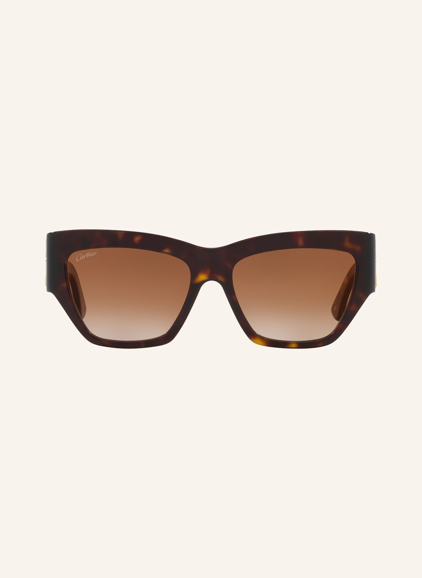 Cartier Sonnenbrille CT0435S: 4402D1 - HAVANA/ BRAUN