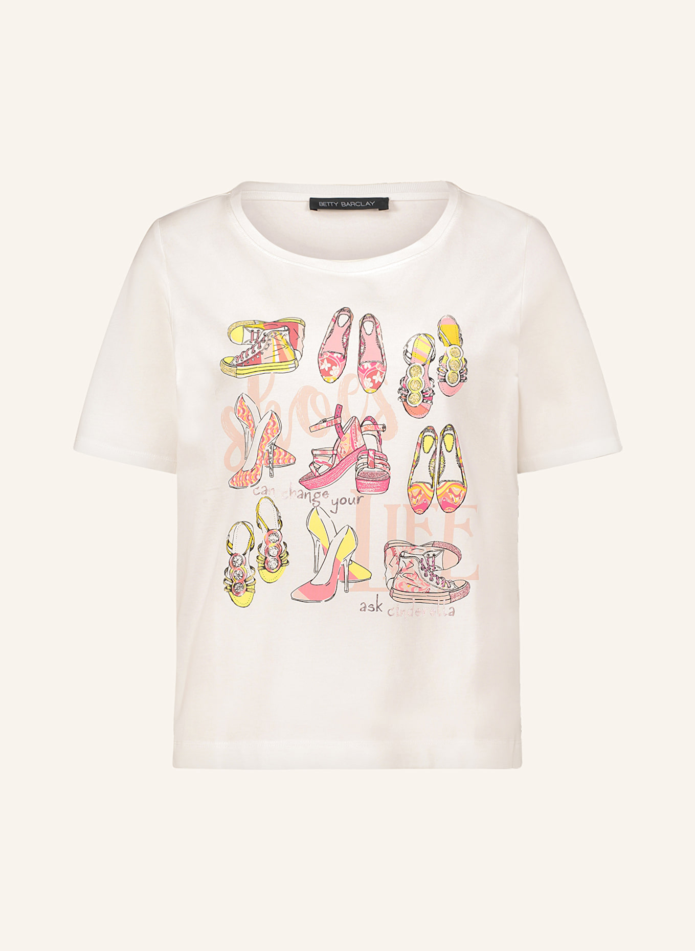Betty Barclay T-Shirt: ECRU