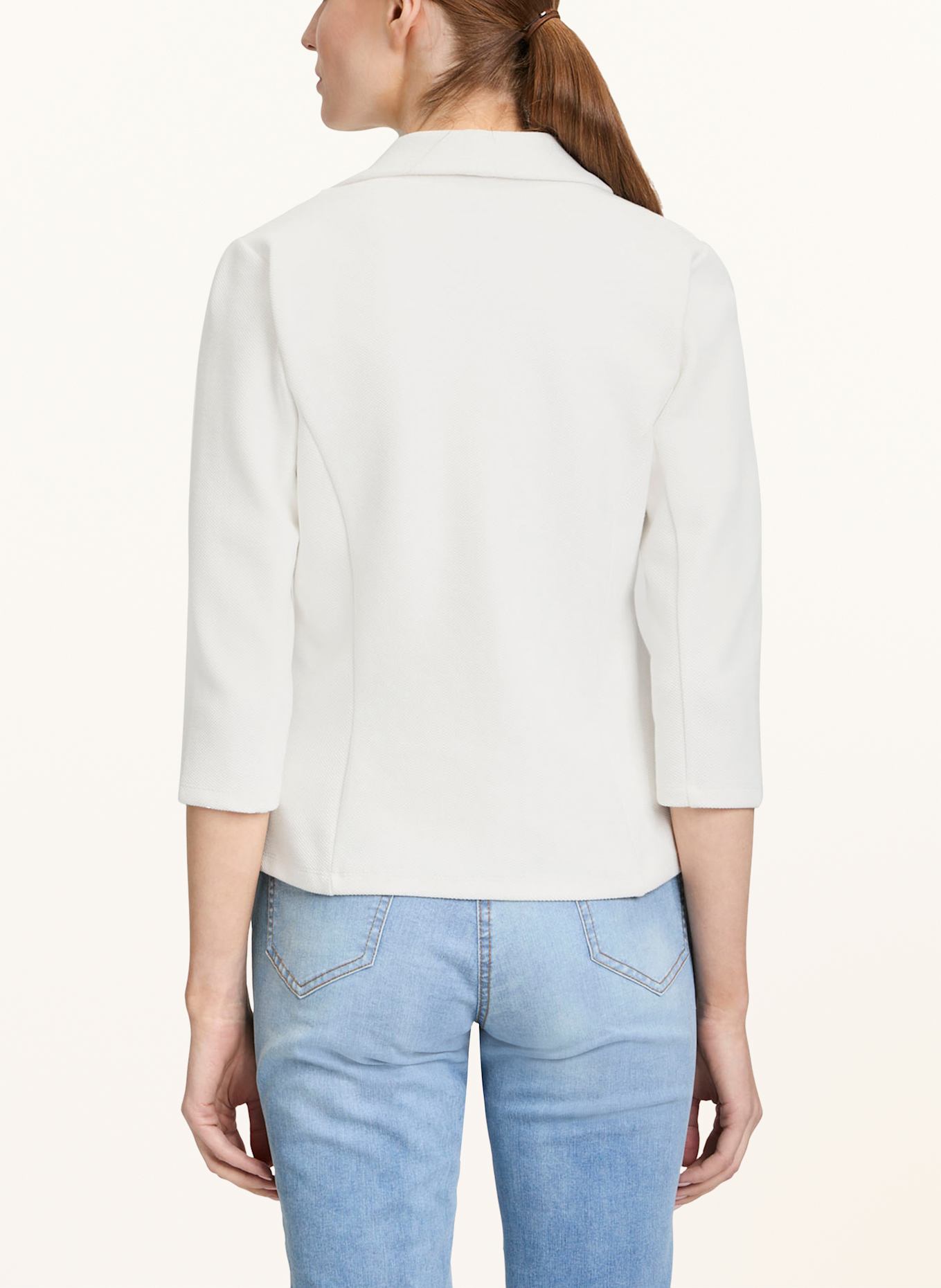 Betty Barclay Blazer mit 3/4-Arm: WEISS
