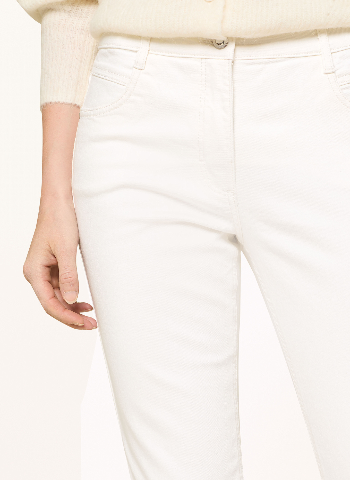 Betty Barclay 7/8-Jeans mit Schmucksteinen: 1014 OFFWHITE