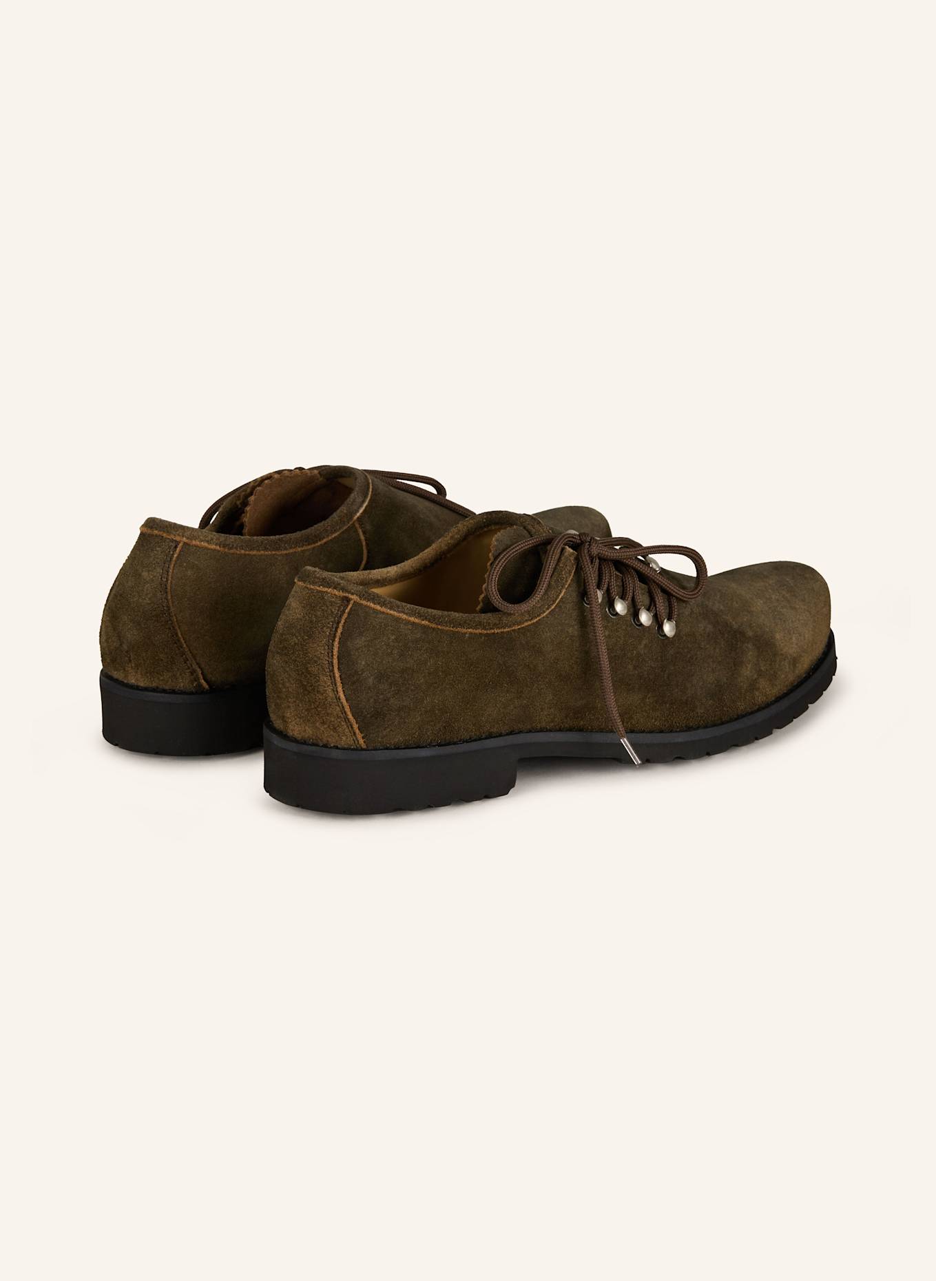 Dirndl & Bua Haferlschuhe ANTIKBOCK: KHAKI