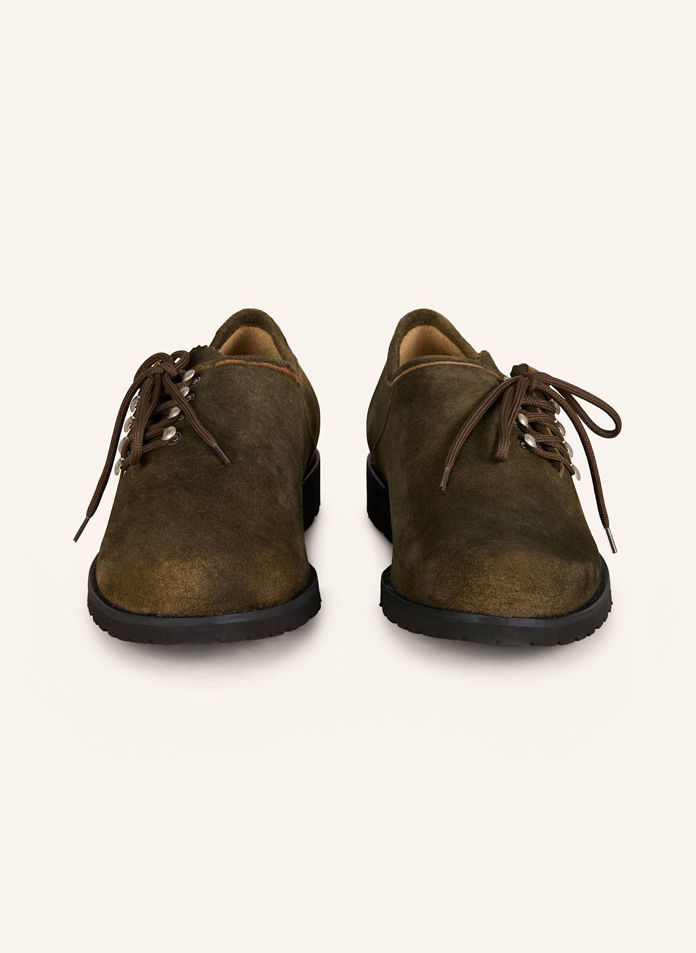 Dirndl & Bua Haferlschuhe ANTIKBOCK: KHAKI