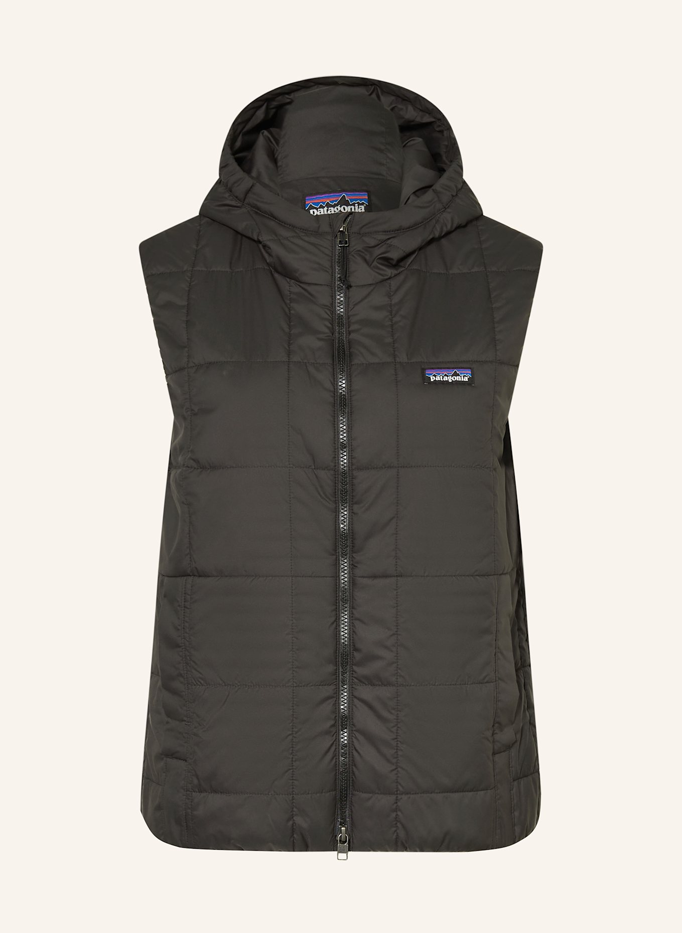 patagonia Prošívaná vesta: ČERNÁ