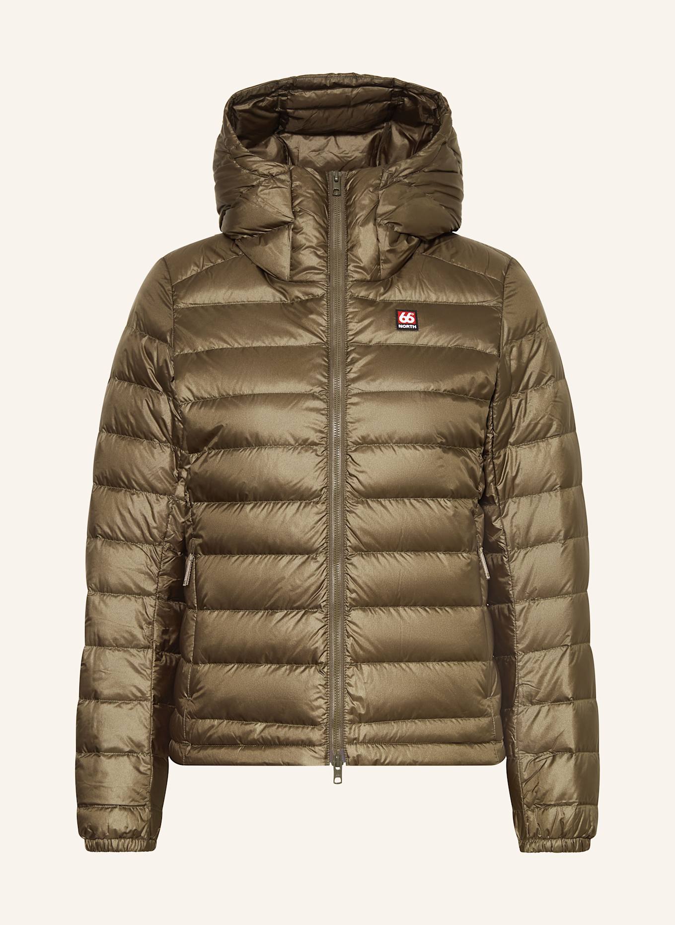 66°NORTH Lightweight-Daunenjacke KEILIR: KHAKI