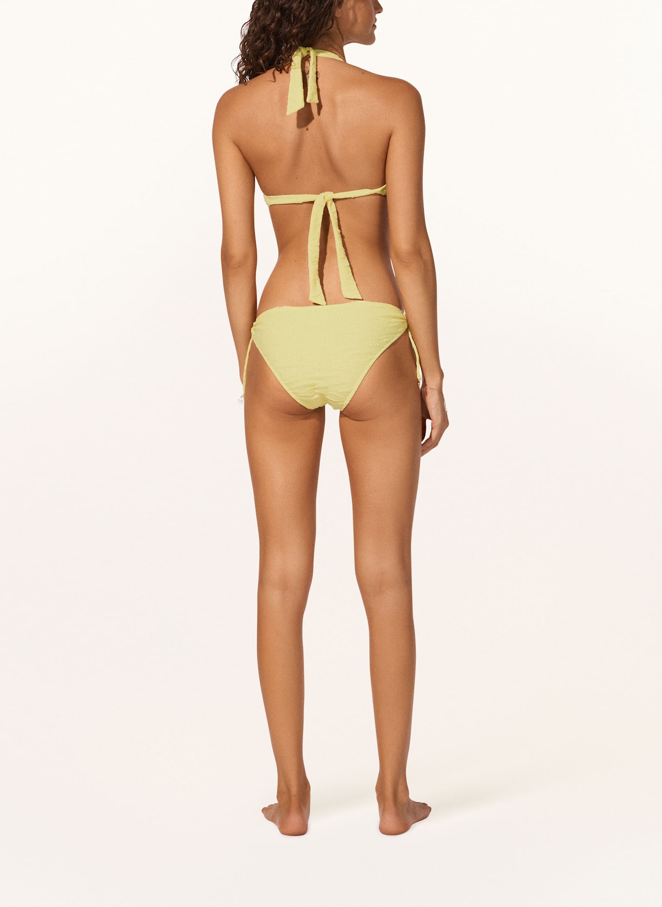 watercult Neckholder-Bikini-Top TIDAL RADIANCE: HELLGELB