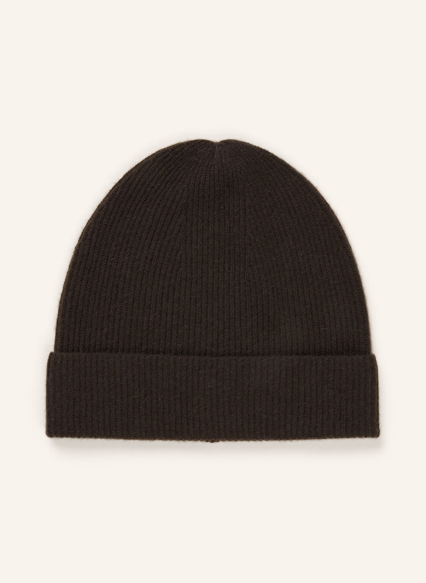 darling harbour Cashmere-Mütze: DUNKELBRAUN