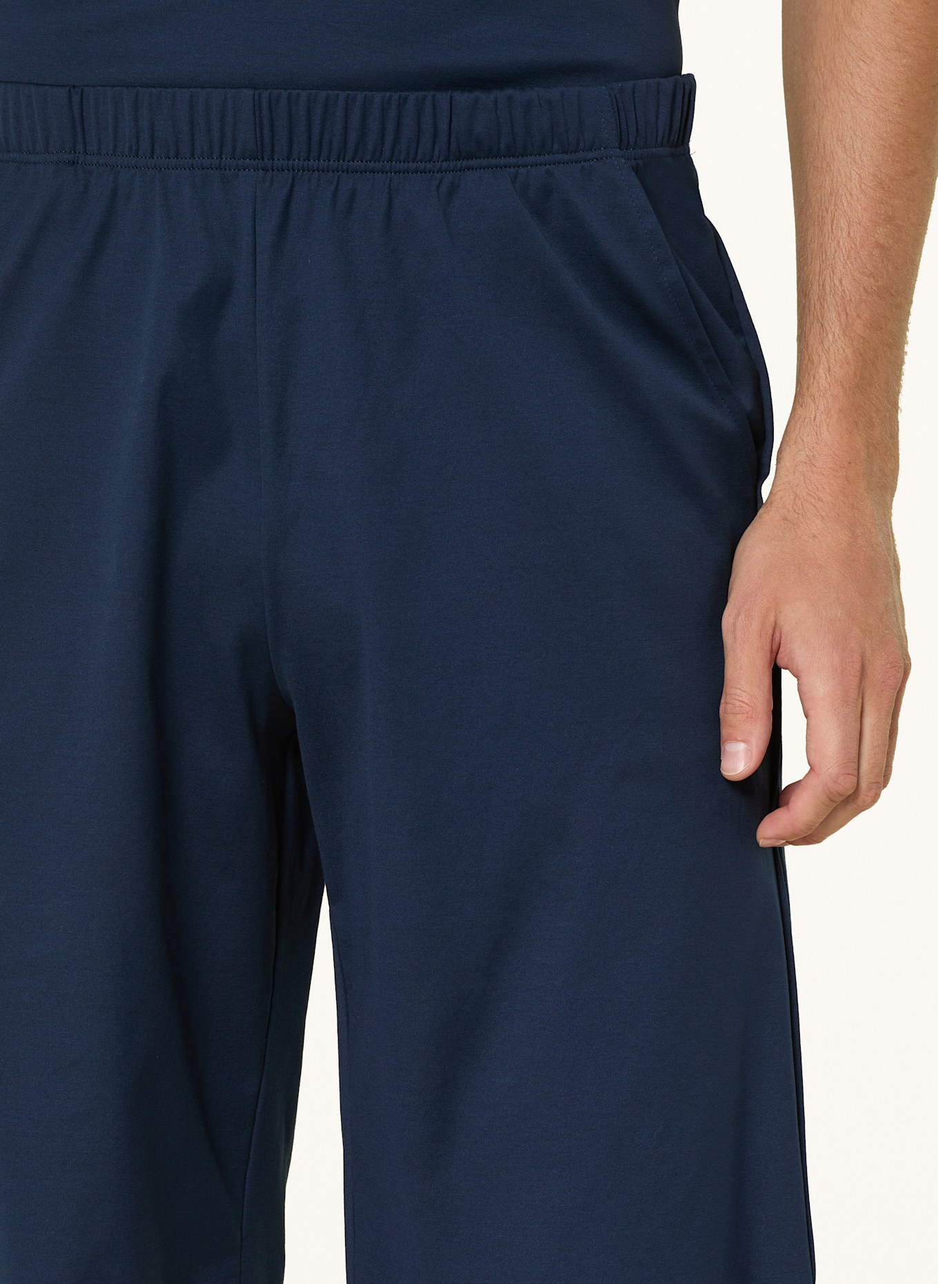 HANRO Shorty-Schlafanzug NIGHT SELECTION: DUNKELBLAU