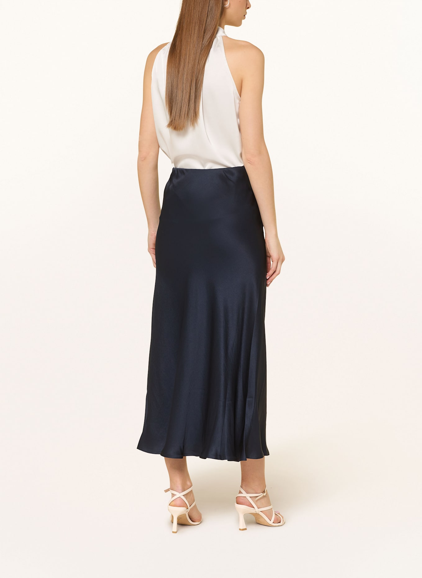 summum woman Satinrock: DUNKELBLAU