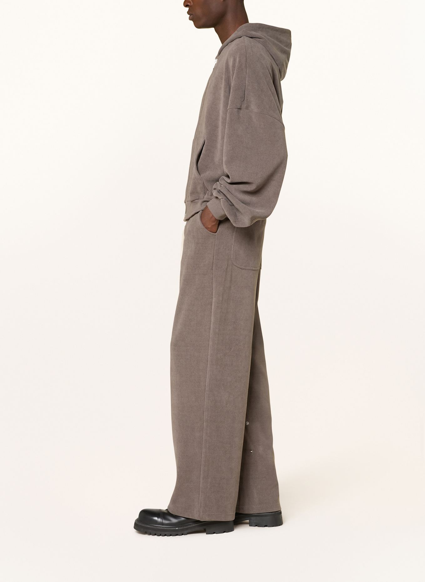 ATELIER D’ROUPA Joggingbroek LANIK: TAUPE