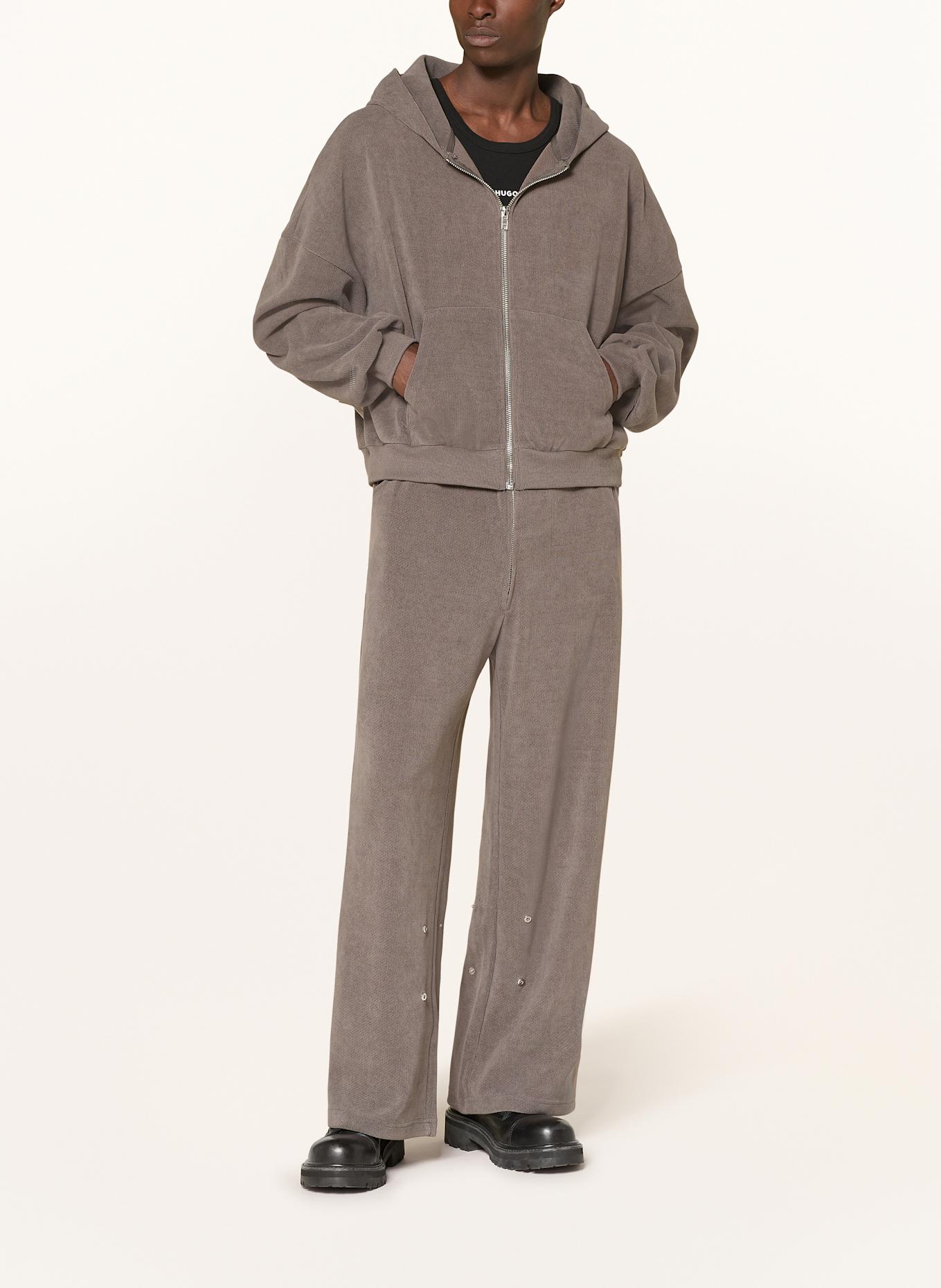 ATELIER D’ROUPA Sweatjacke LANIK: GRAU