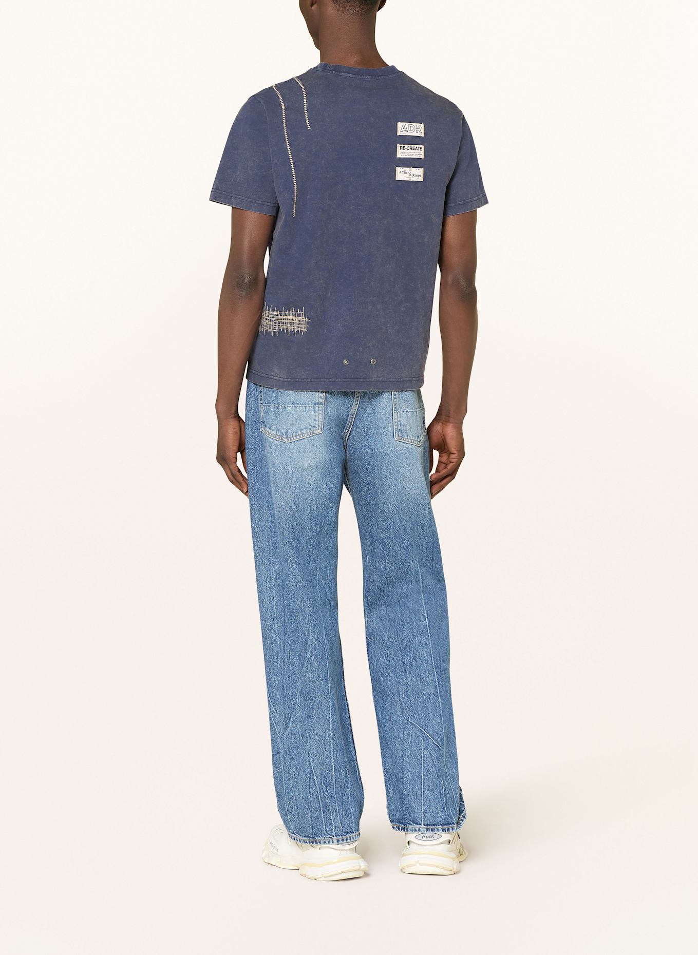 ATELIER D’ROUPA T-Shirt TAILOR: DUNKELBLAU