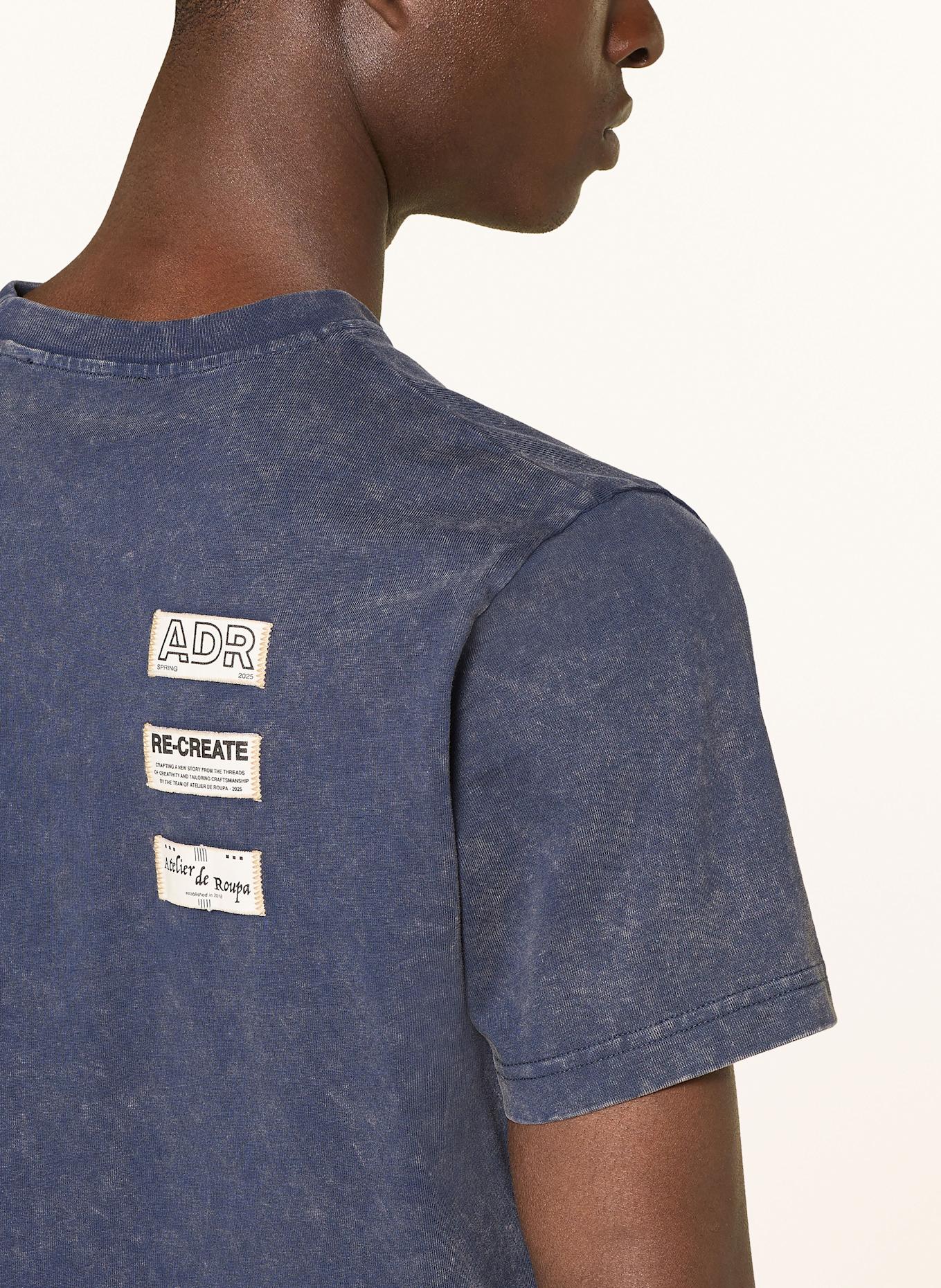 ATELIER D’ROUPA T-Shirt TAILOR: DUNKELBLAU
