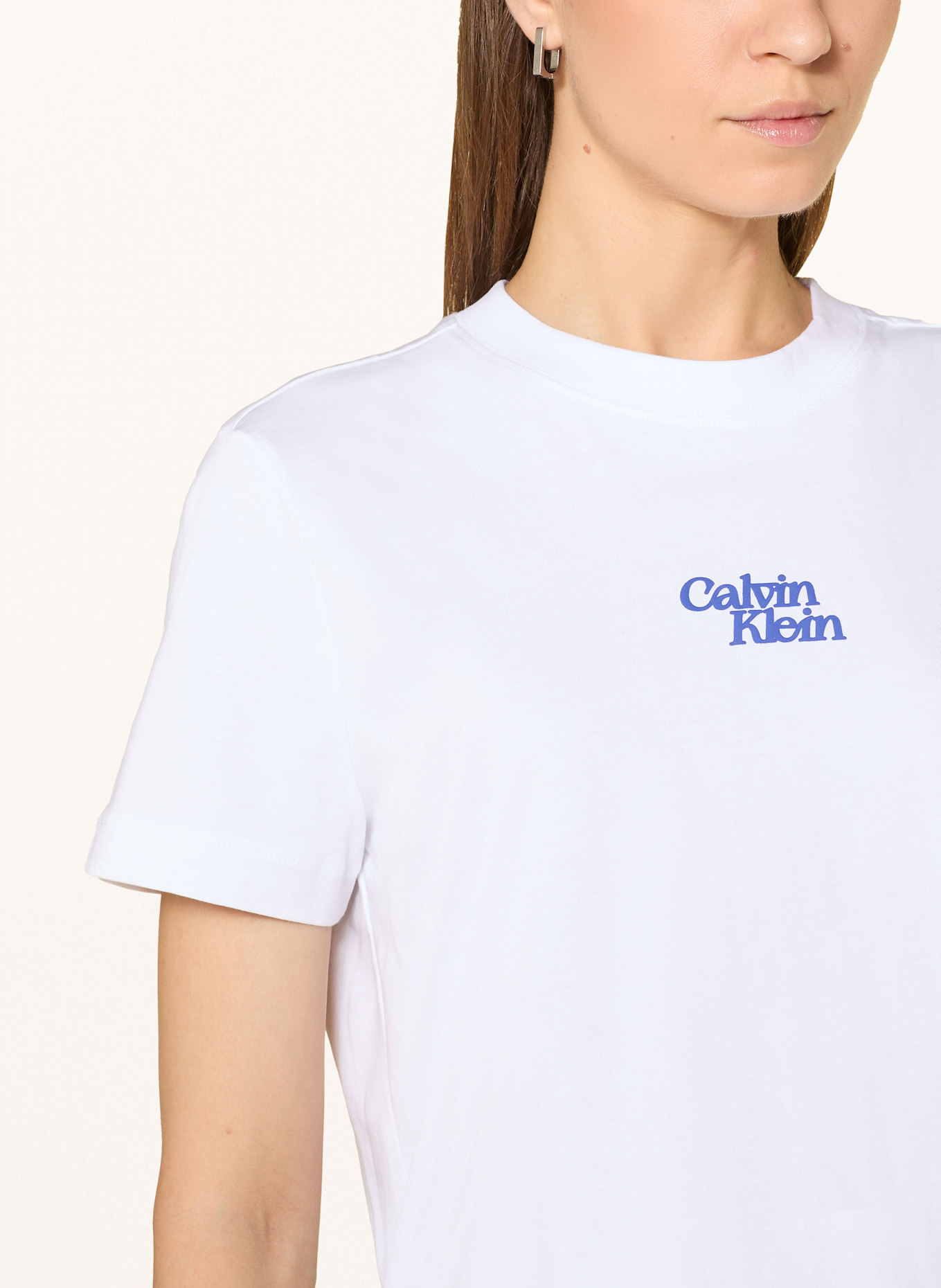 Calvin Klein Jeans T-Shirt: WEISS