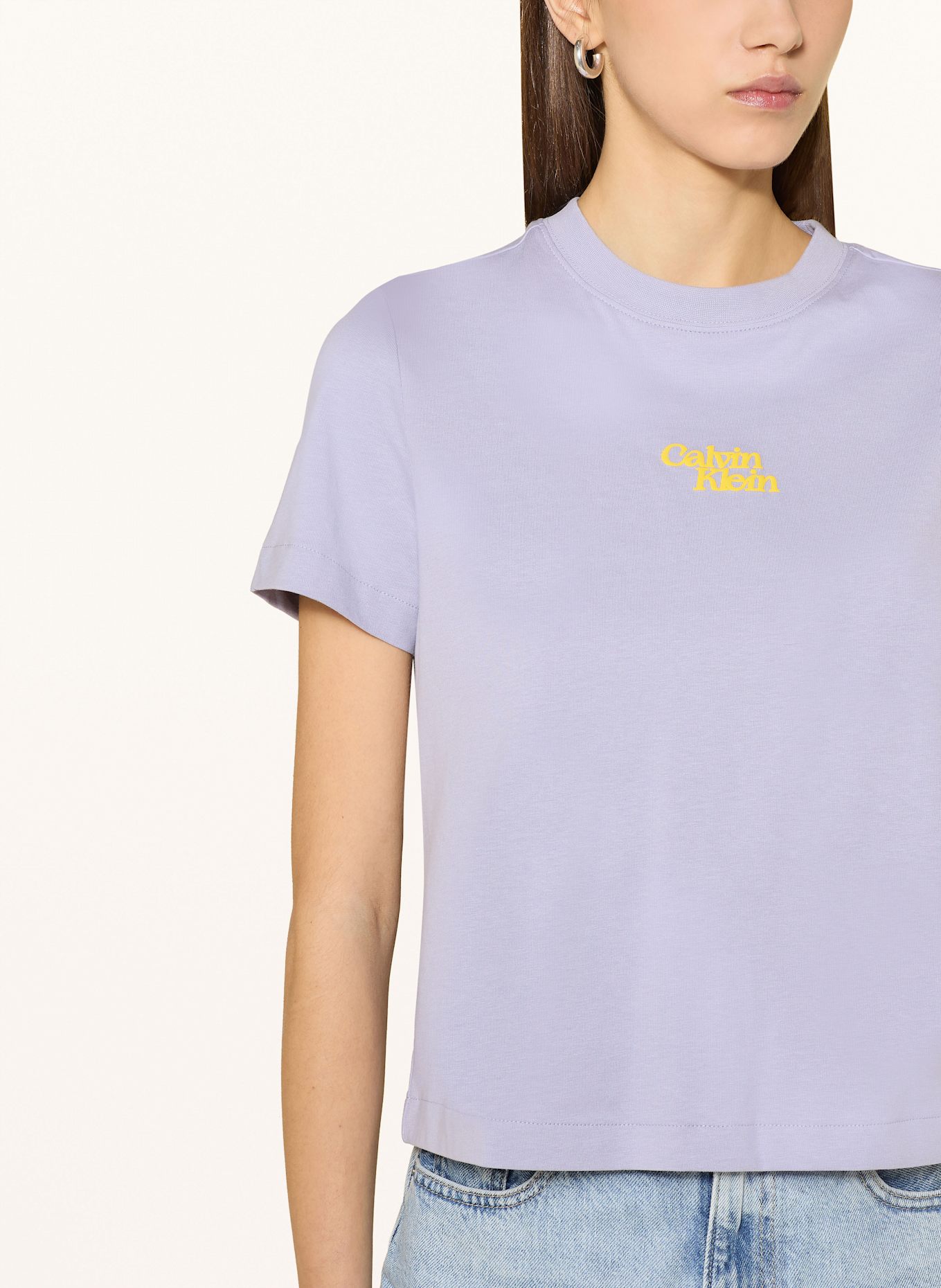 Calvin Klein Jeans T-shirt: LILA