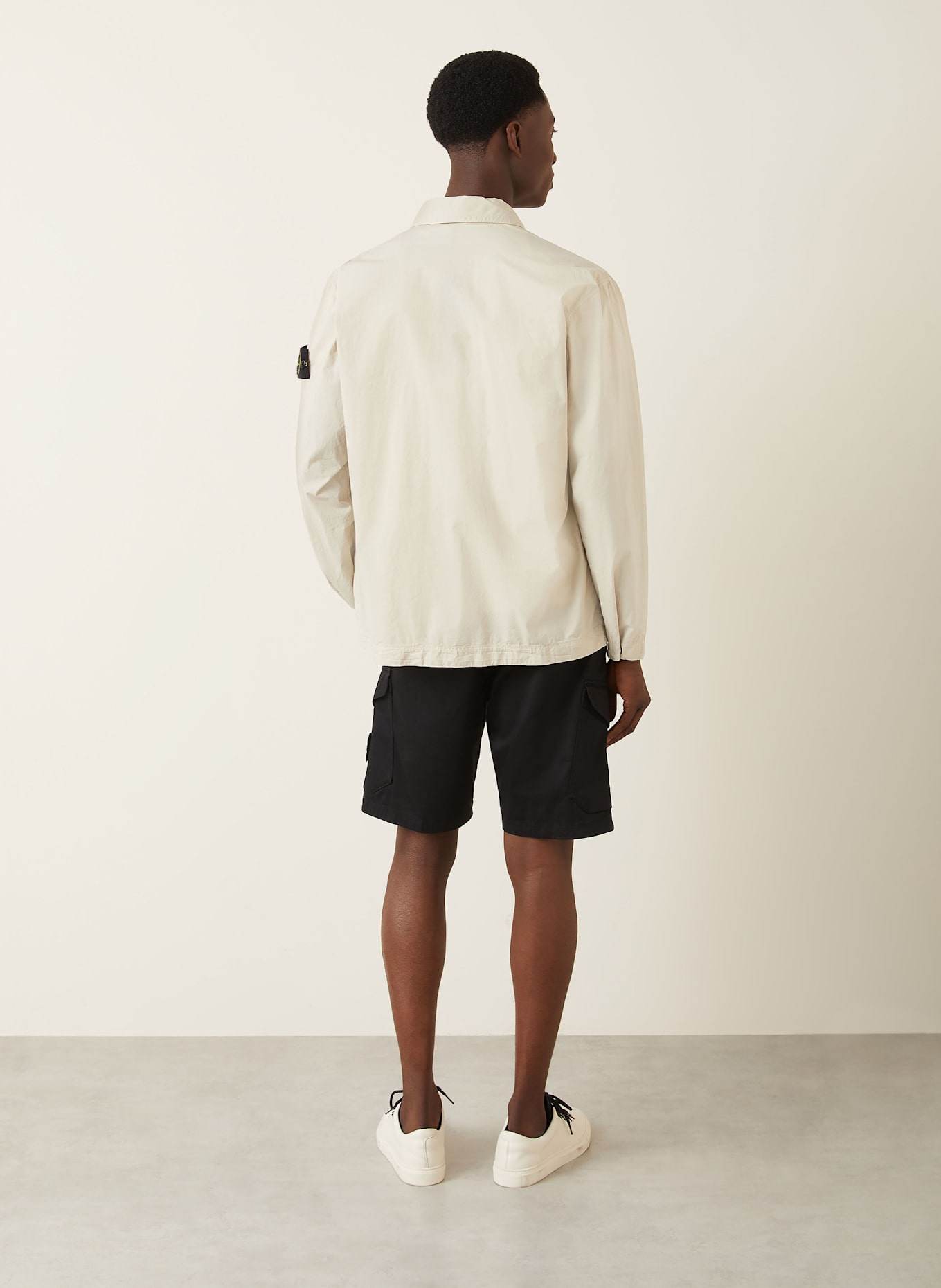 STONE ISLAND Cargo shorts regular fit: BLACK