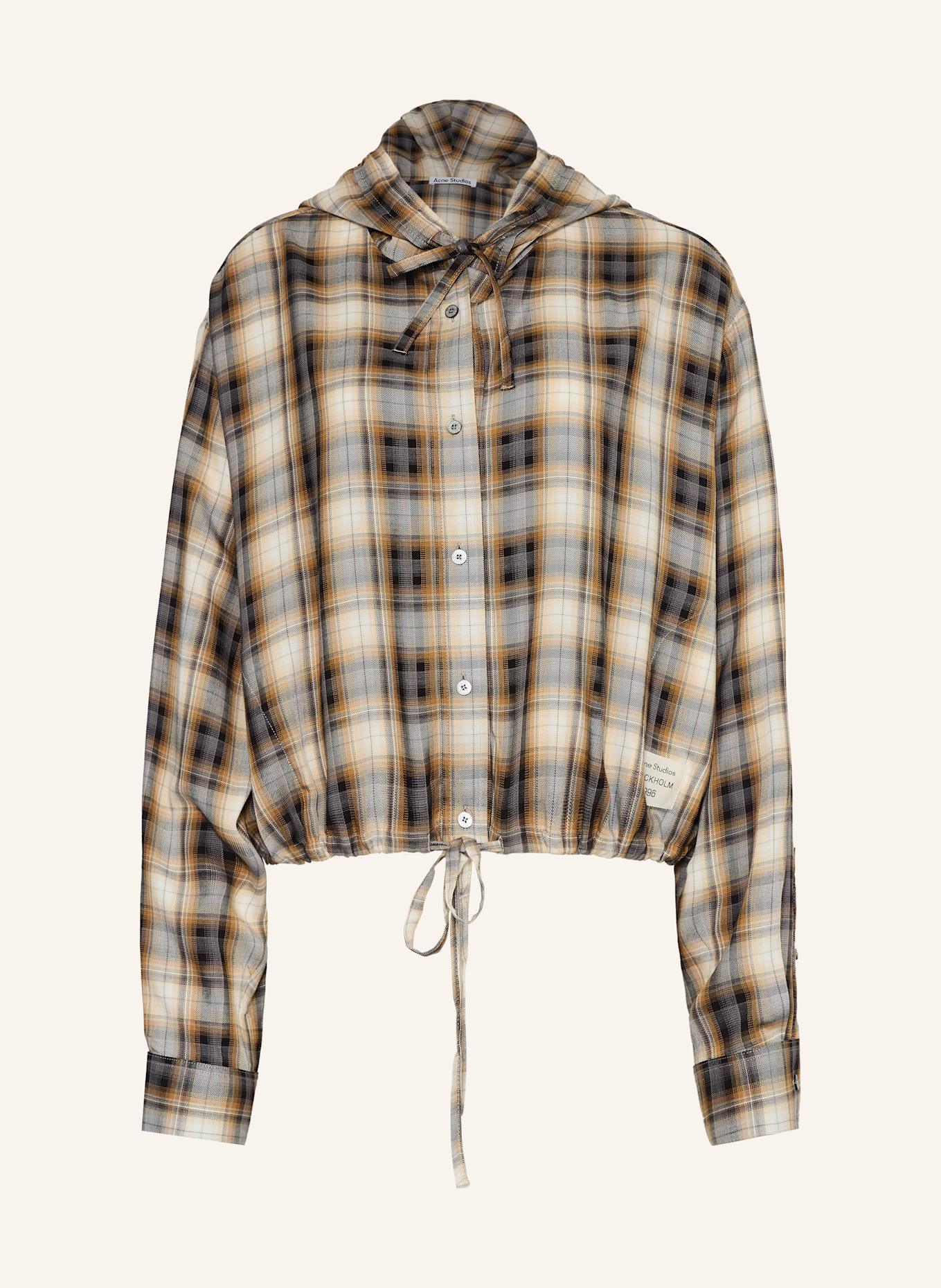 Acne Studios Bluzka: JASNOBRĄZOWY / BRĄZOWY / SZARY