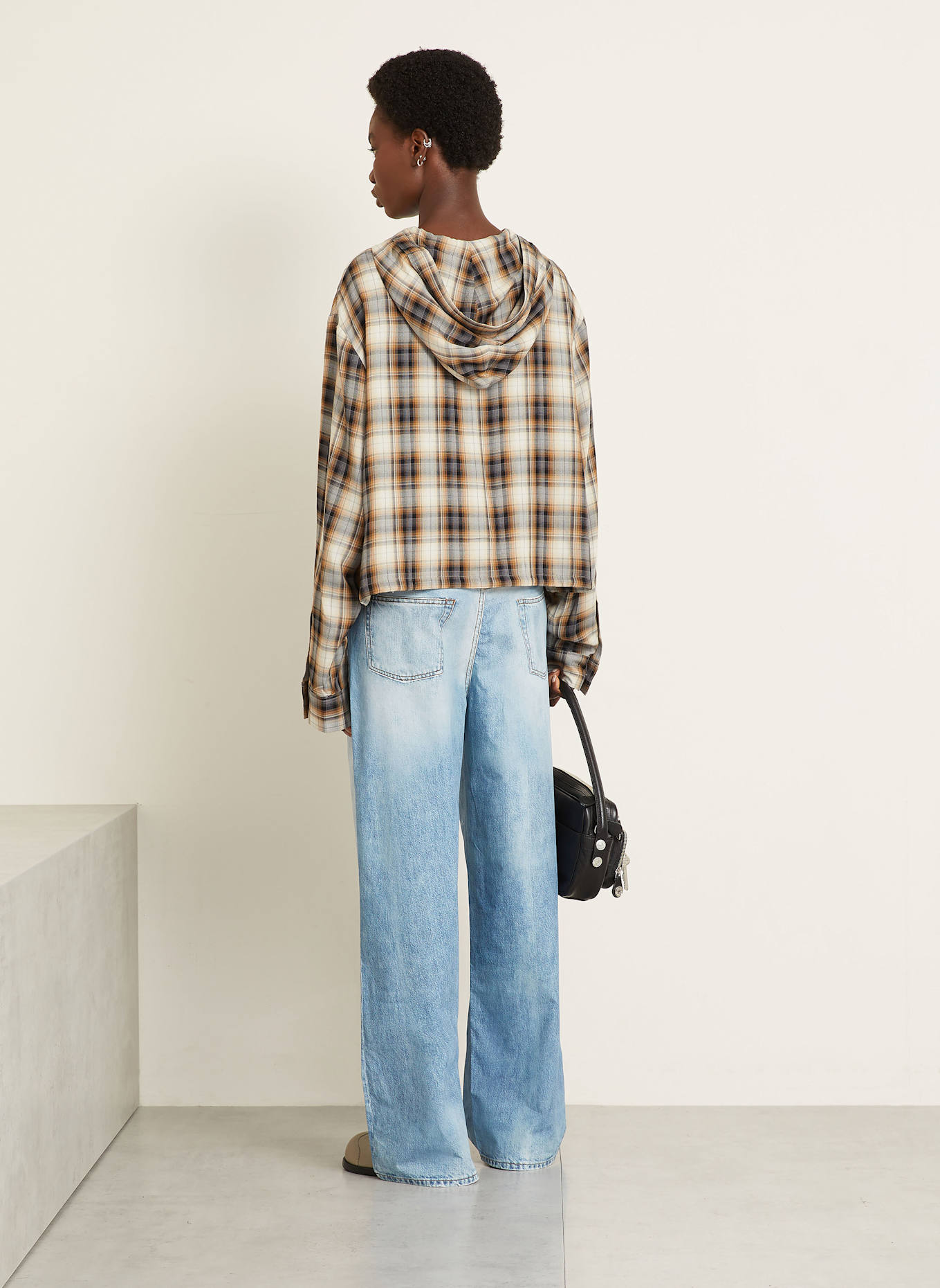 Acne Studios Bluzka: JASNOBRĄZOWY / BRĄZOWY / SZARY