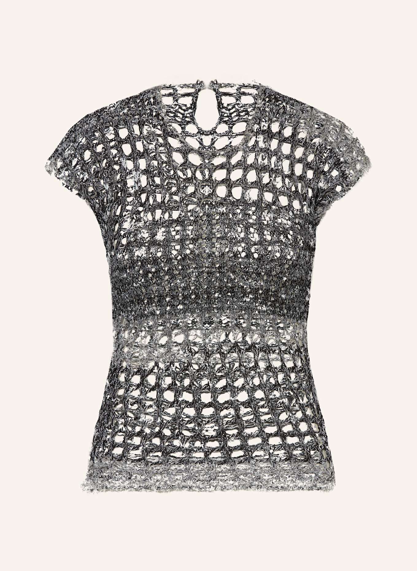 Acne Studios Häkeltop: SCHWARZ / WEISS